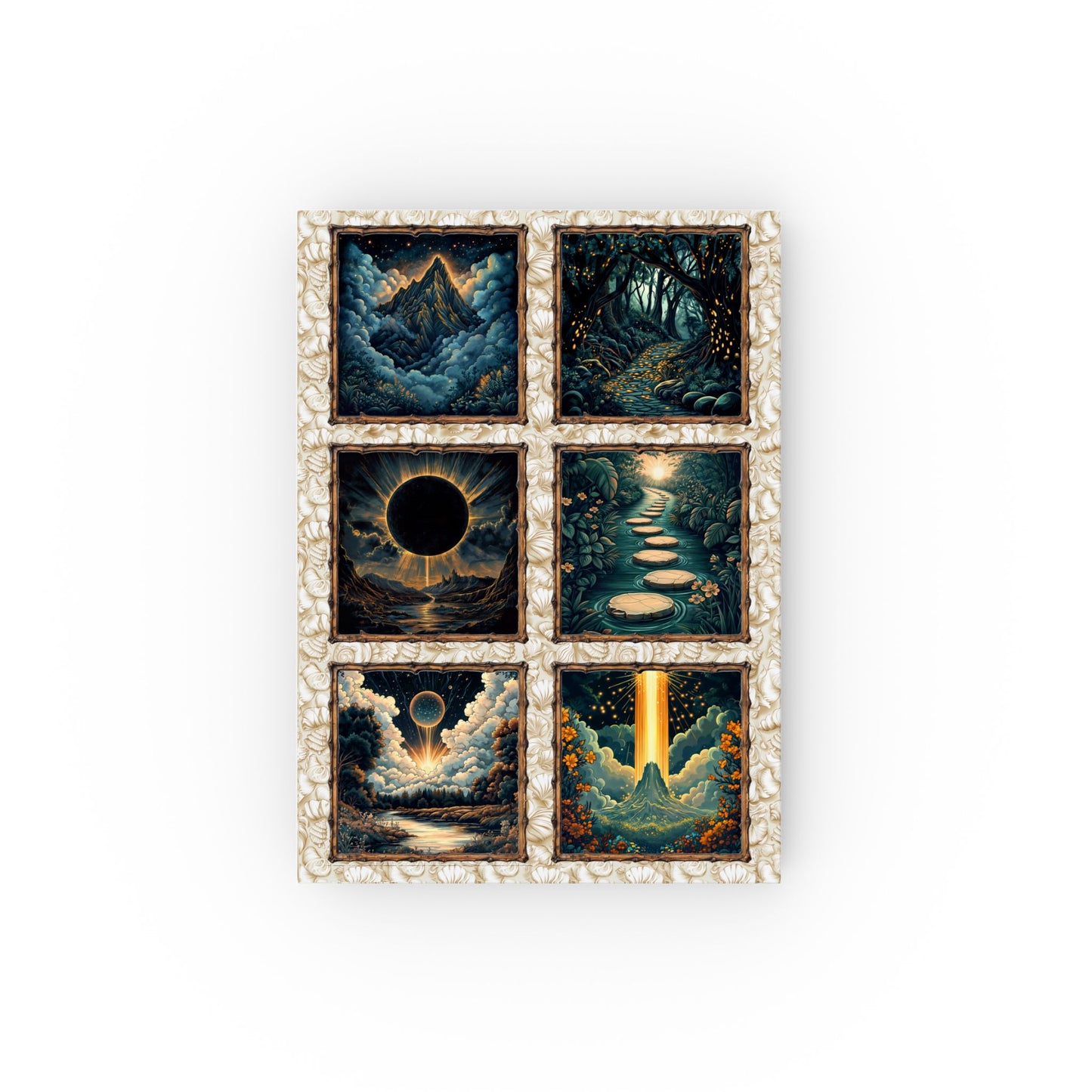 Hard Backed Journal - Meditation 1 - Shells