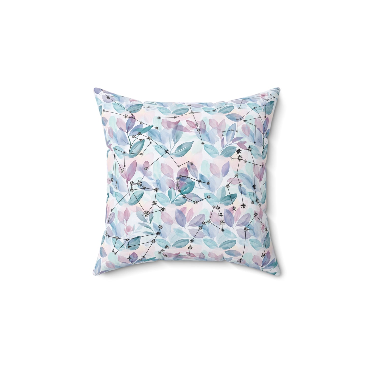 Square Pillow - Zodiac Leaves