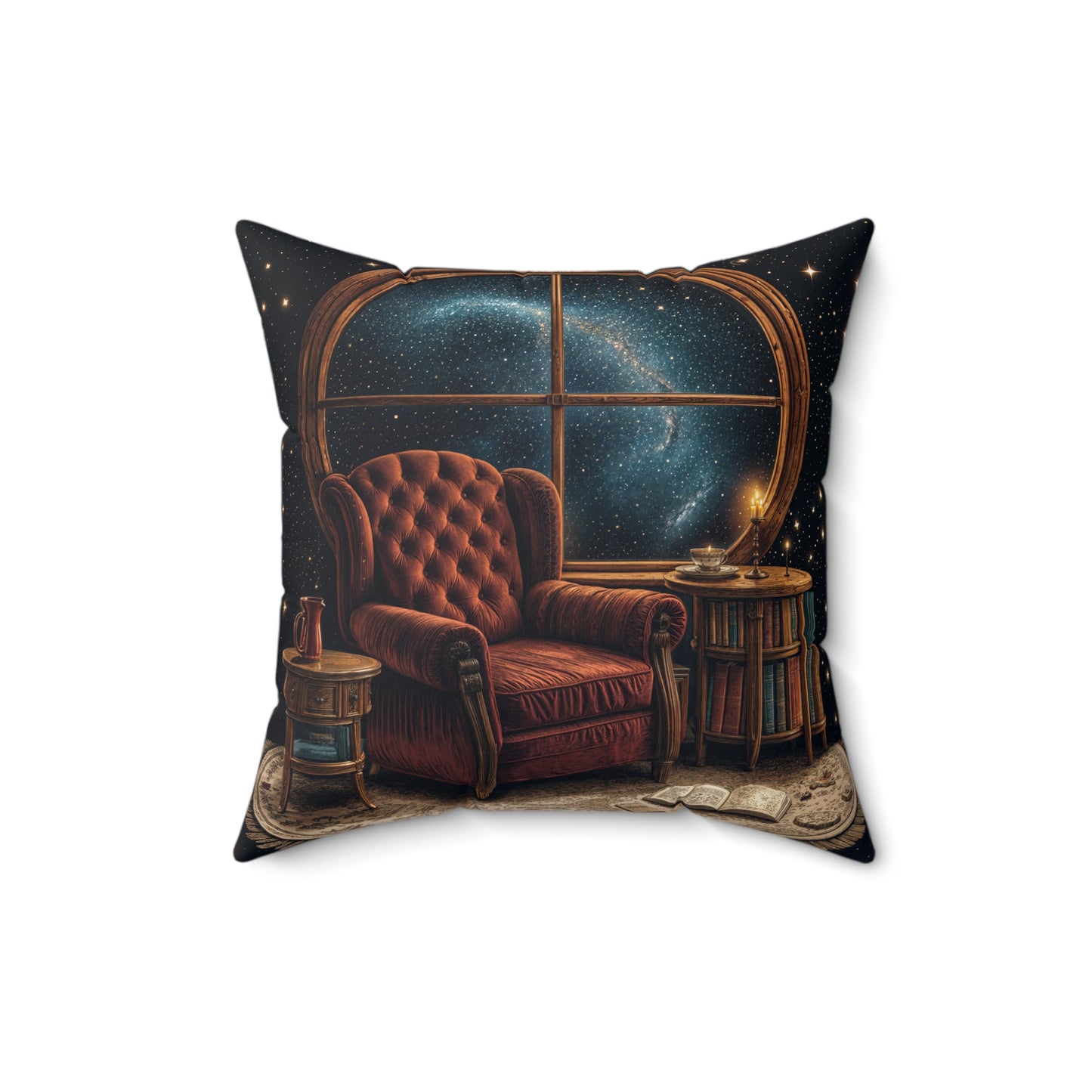 Square Pillow - Meditation 2 - Variant A