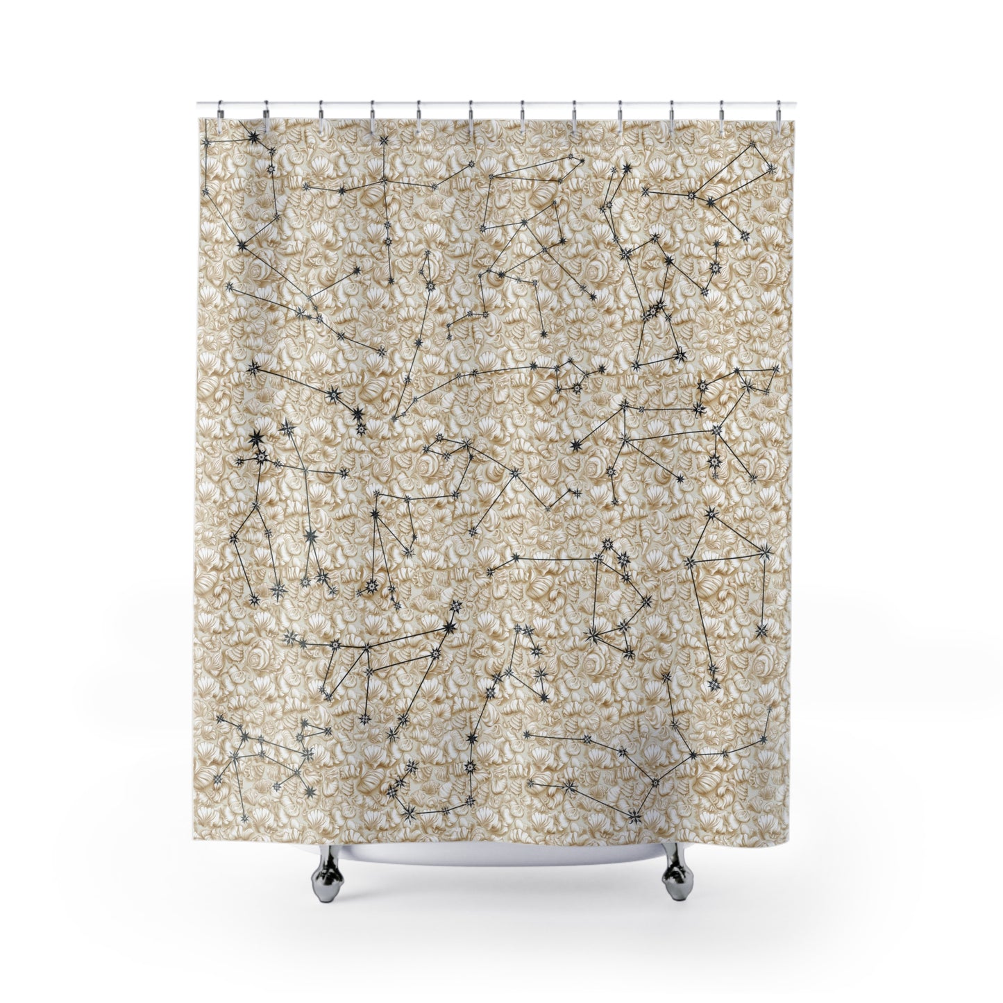 Shower Curtains - Zodiac Shells