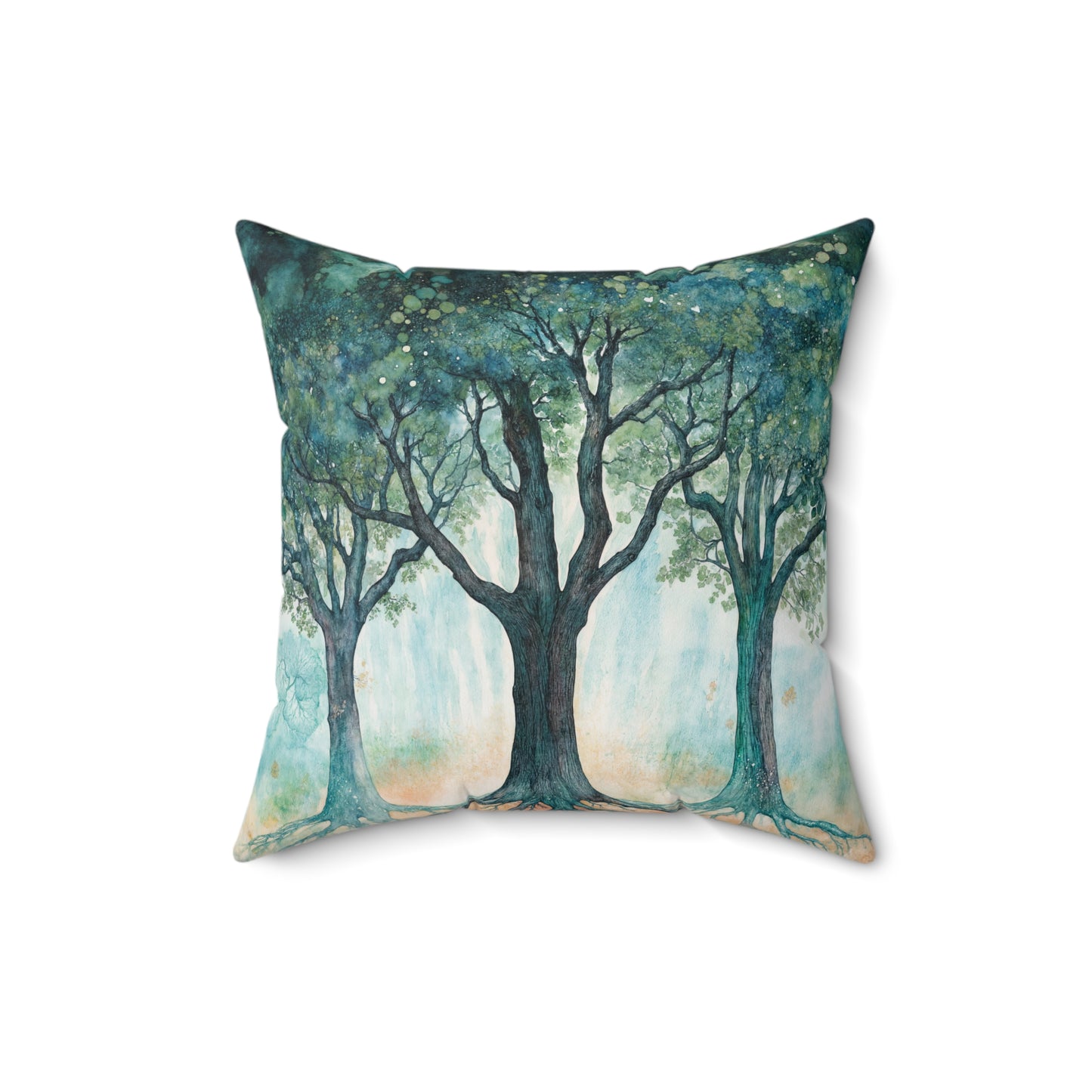 Square Pillow - Meditation 3 - Variant B