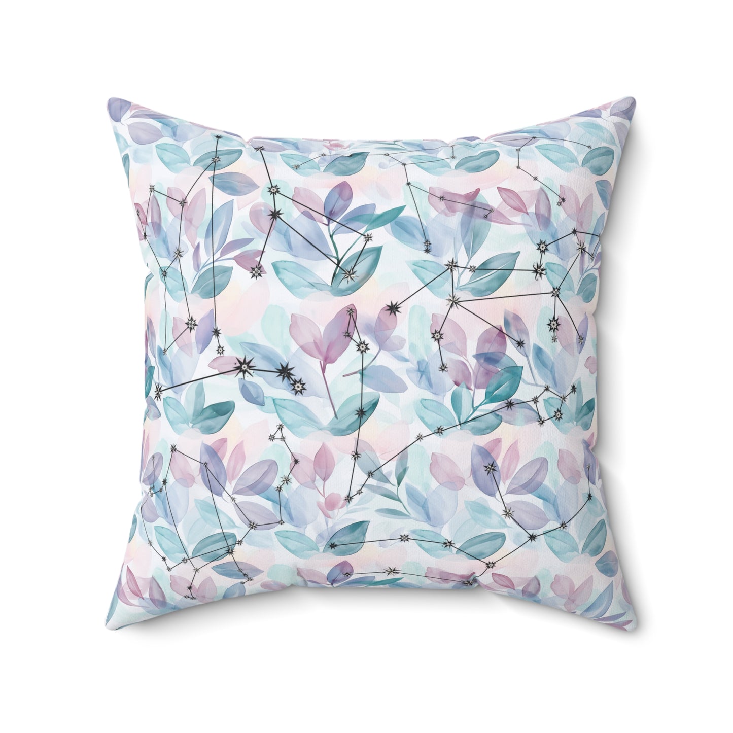Square Pillow - Zodiac Leaves