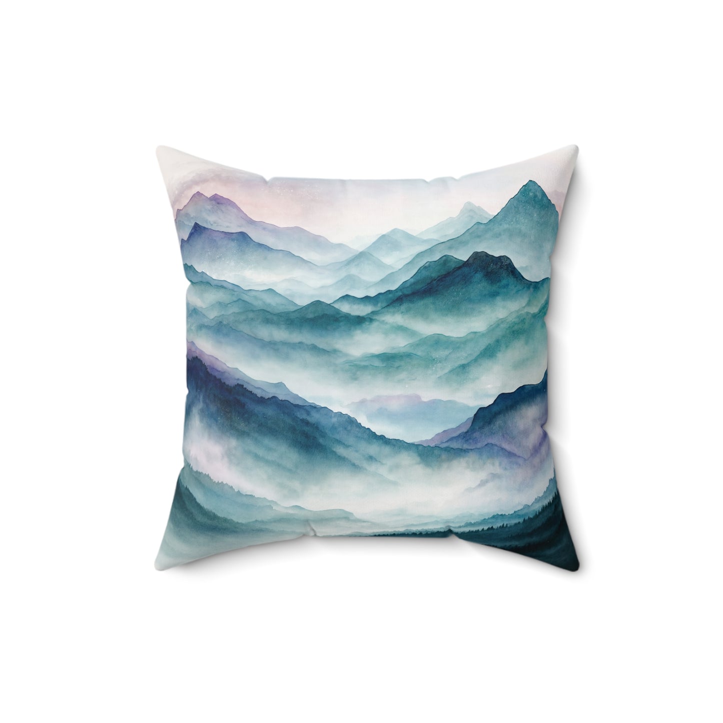 Square Pillow - Meditation 3 - Variant C