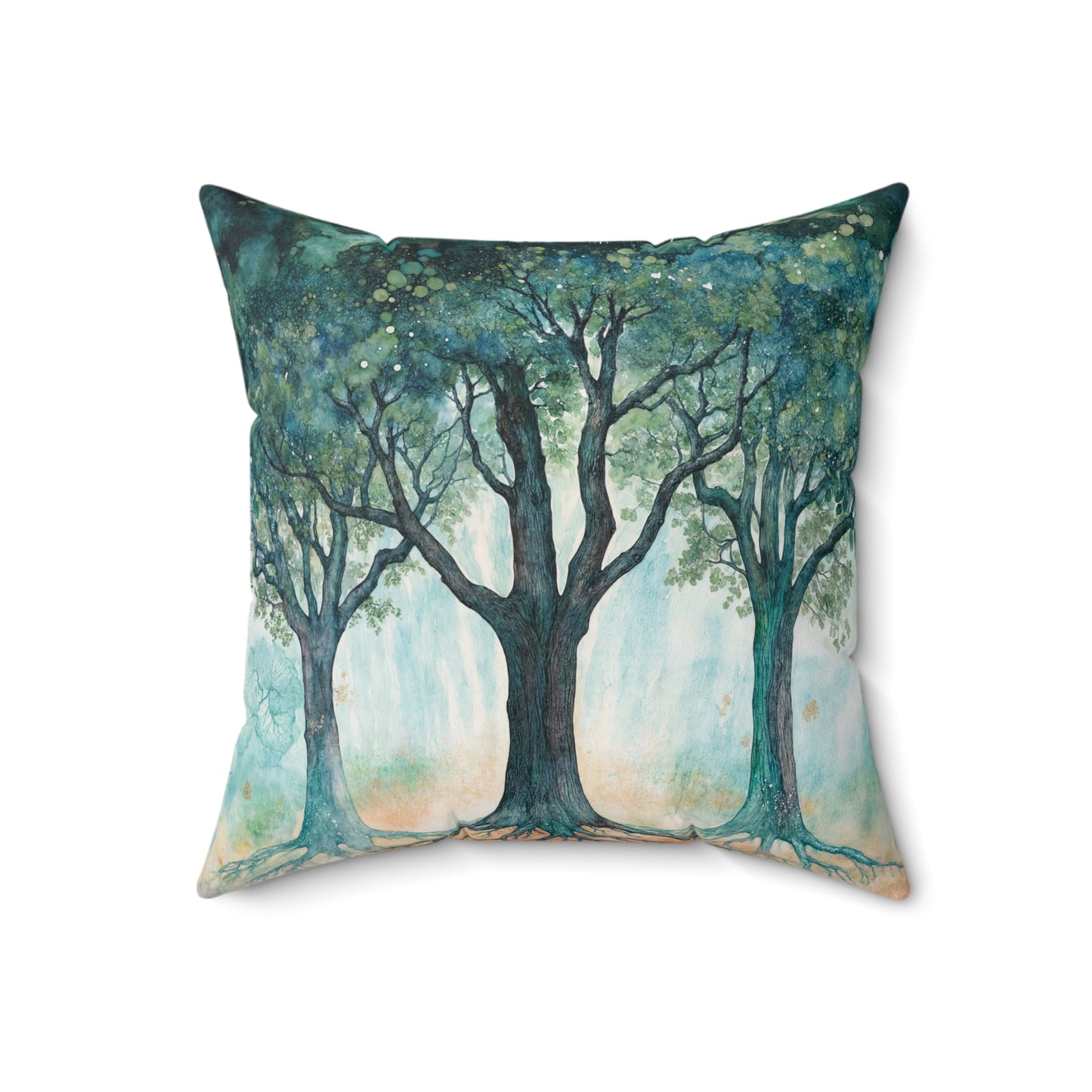 Square Pillow - Meditation 3 - Variant B