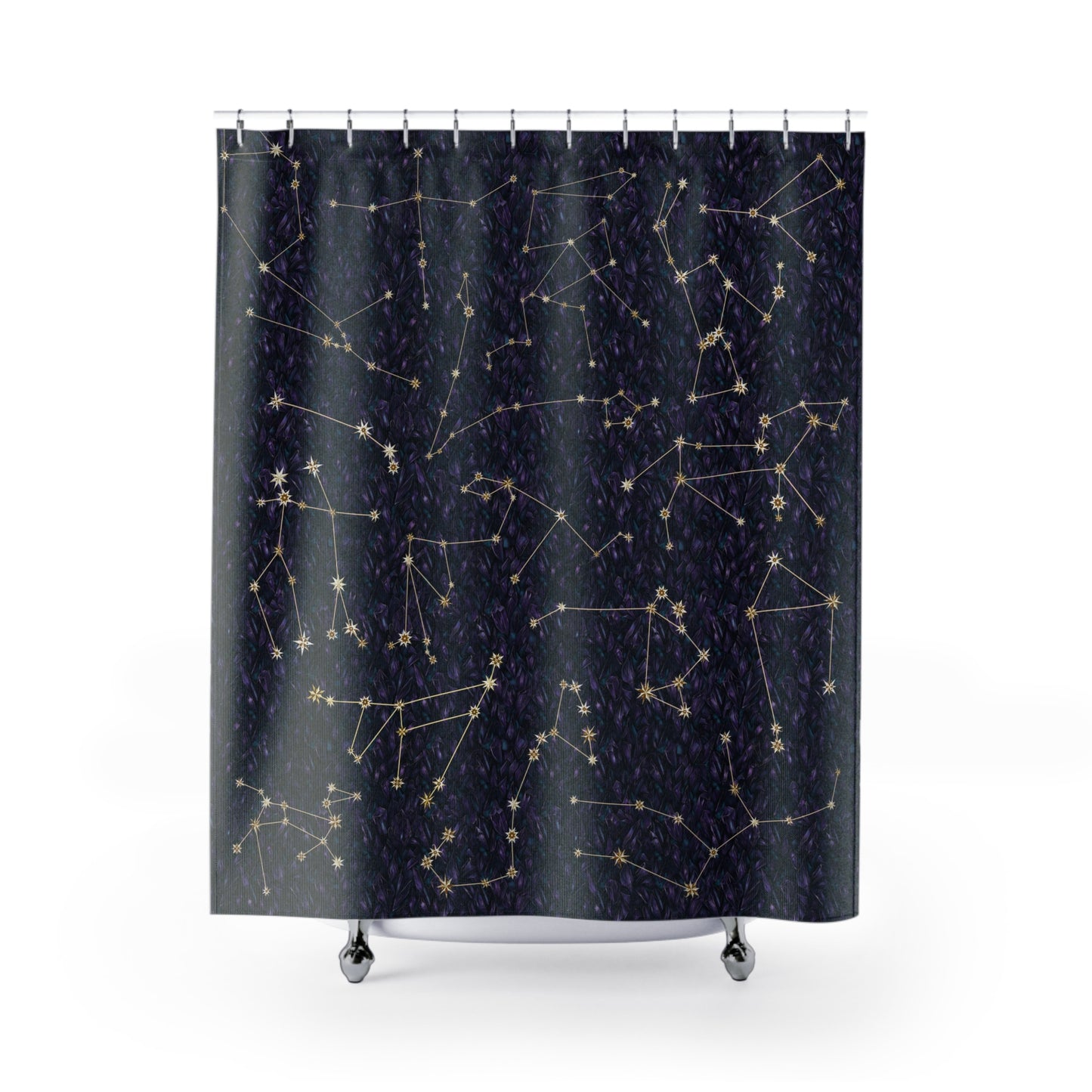 Shower Curtains - Zodiac Crystals