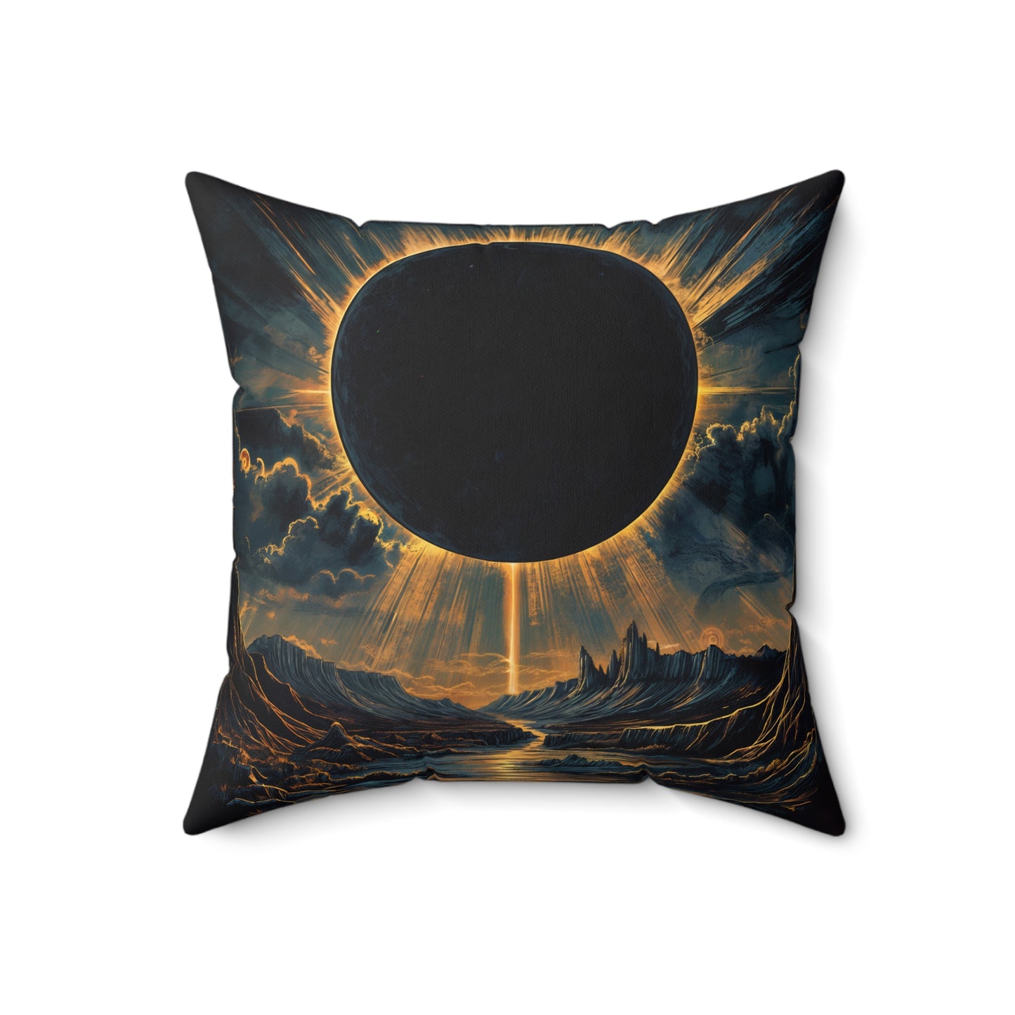 Square Pillow - Meditation 1 - Variant B