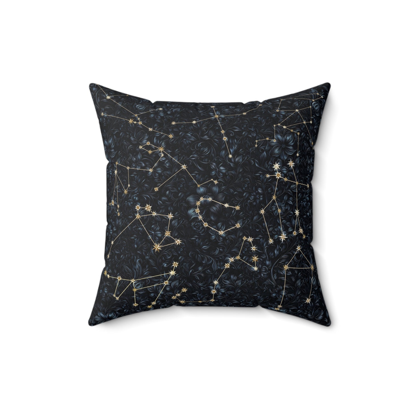 Square Pillow - Zodiac Flowers