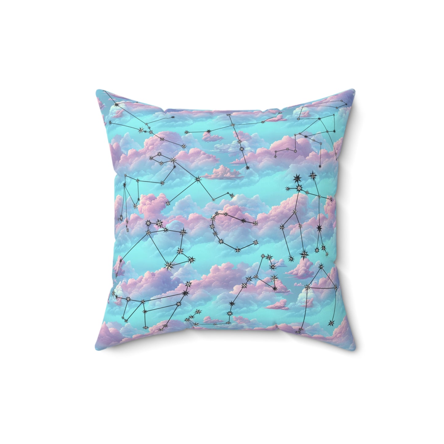 Square Pillow - Zodiac Clouds