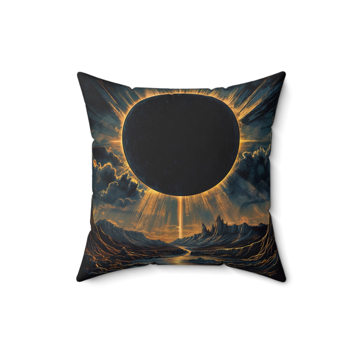 Square Pillow - Meditation 1 - Variant B