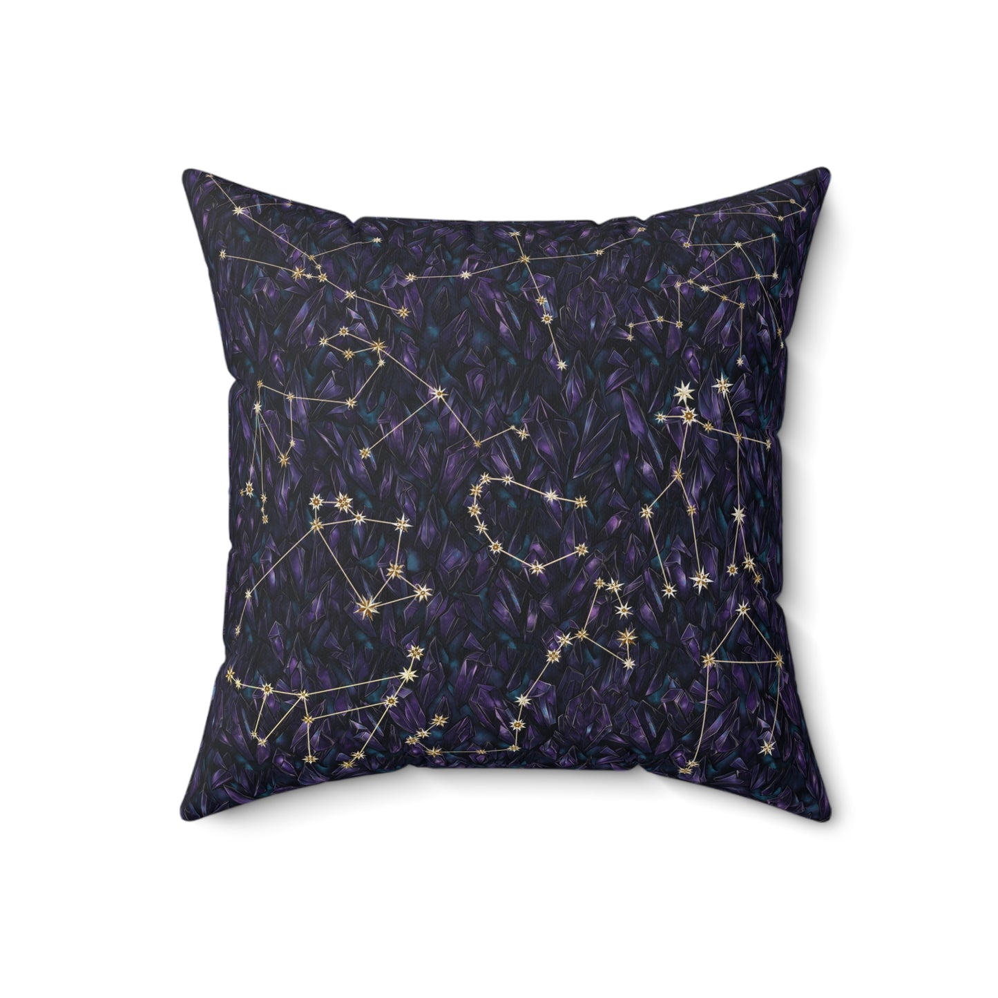 Square Pillow - Zodiac Crystals