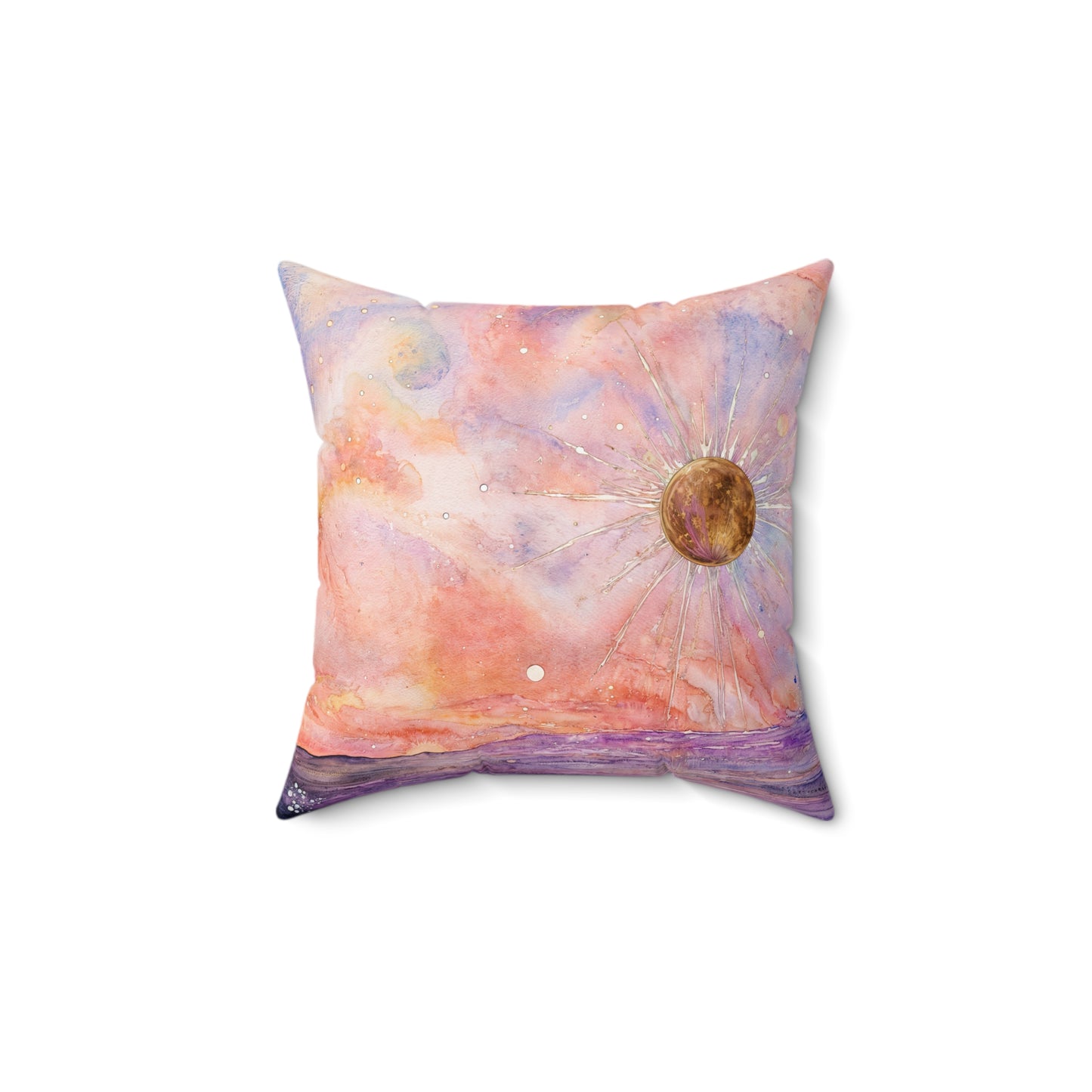 Square Pillow - Meditation 3 - Variant C