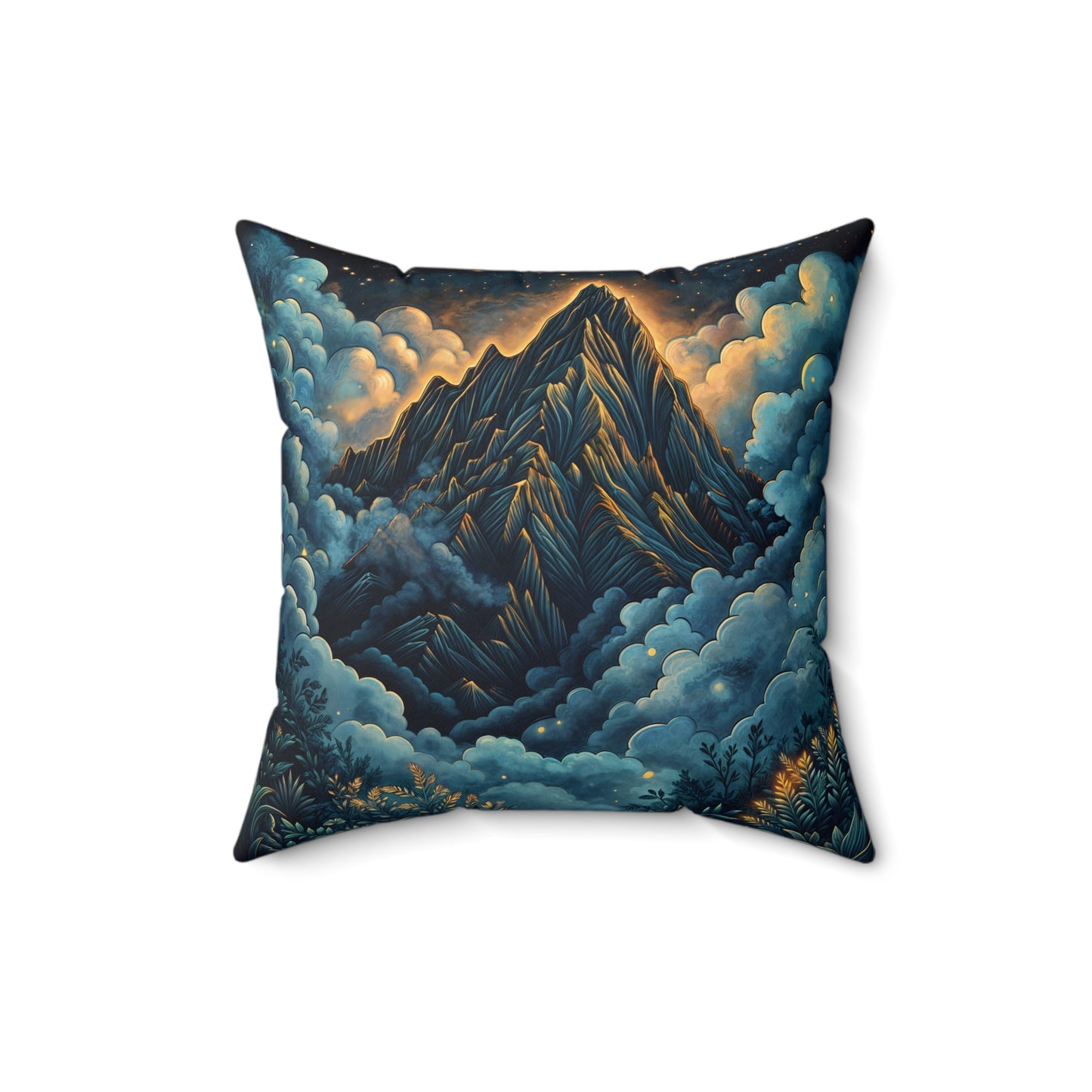 Square Pillow - Meditation 1 - Variant A