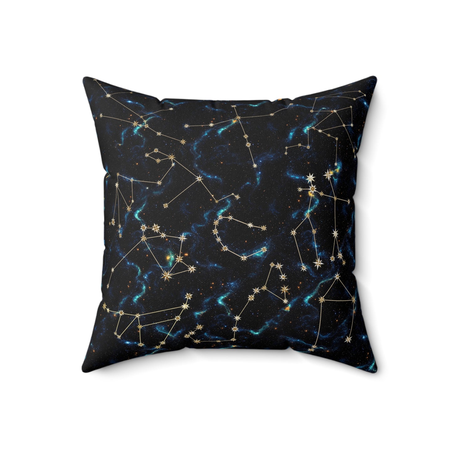 Square Pillow - Zodiac Galaxies