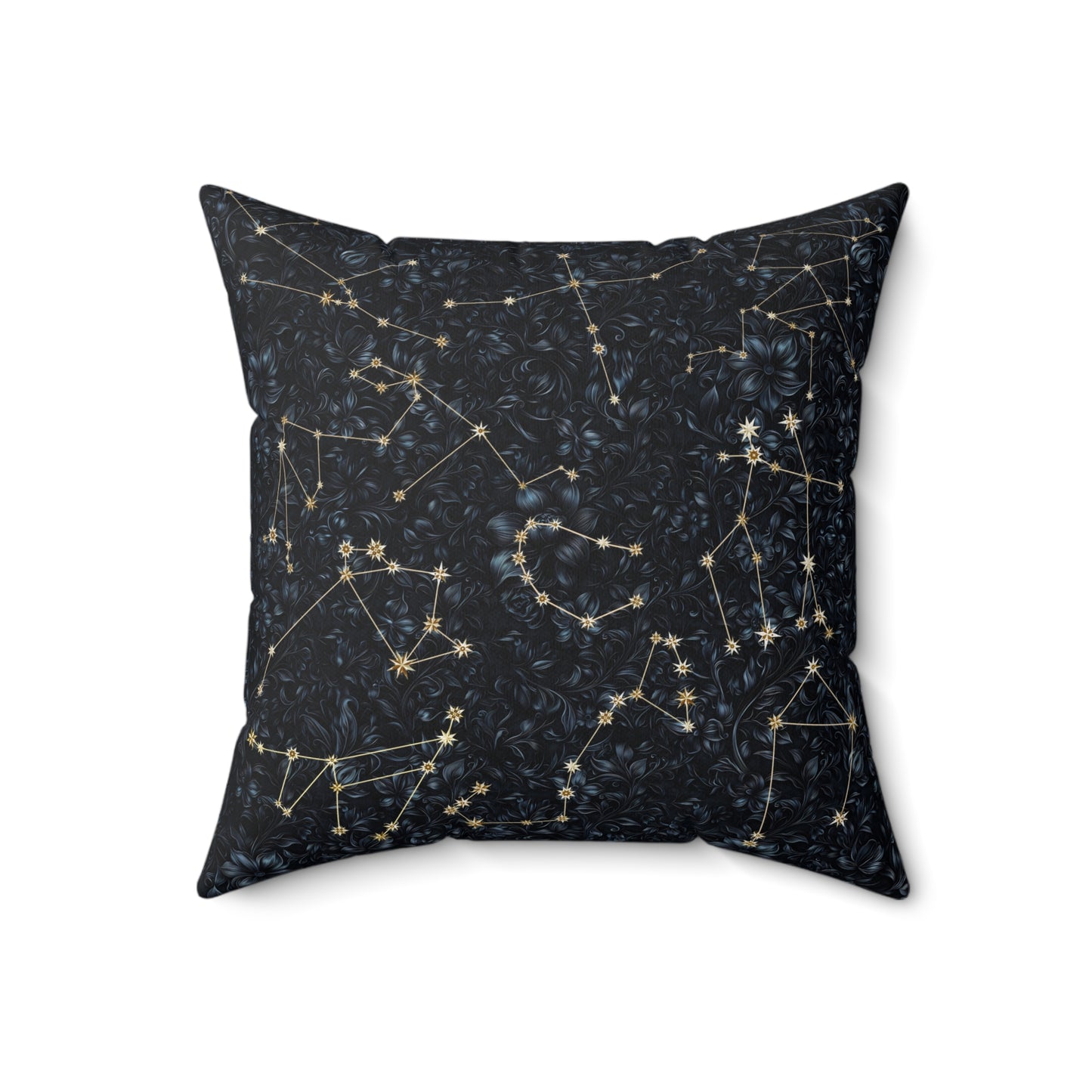 Square Pillow - Zodiac Flowers