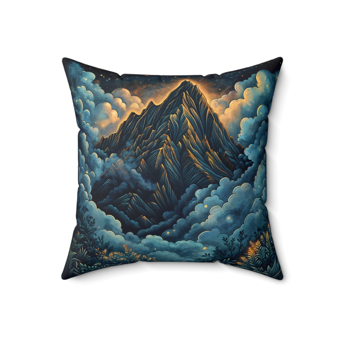 Square Pillow - Meditation 1 - Variant A