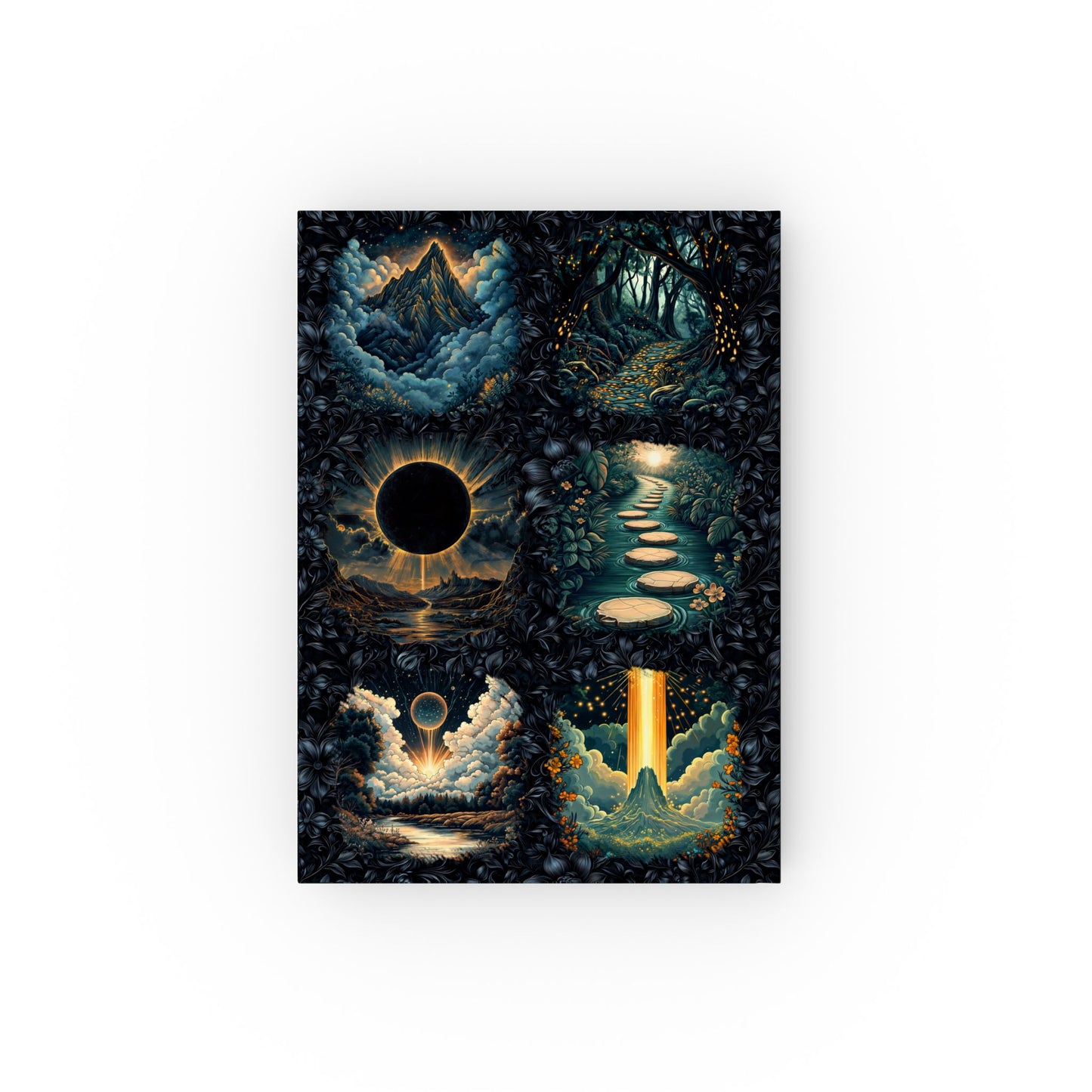 Hard Backed Journal - Meditation 1 - Flowers