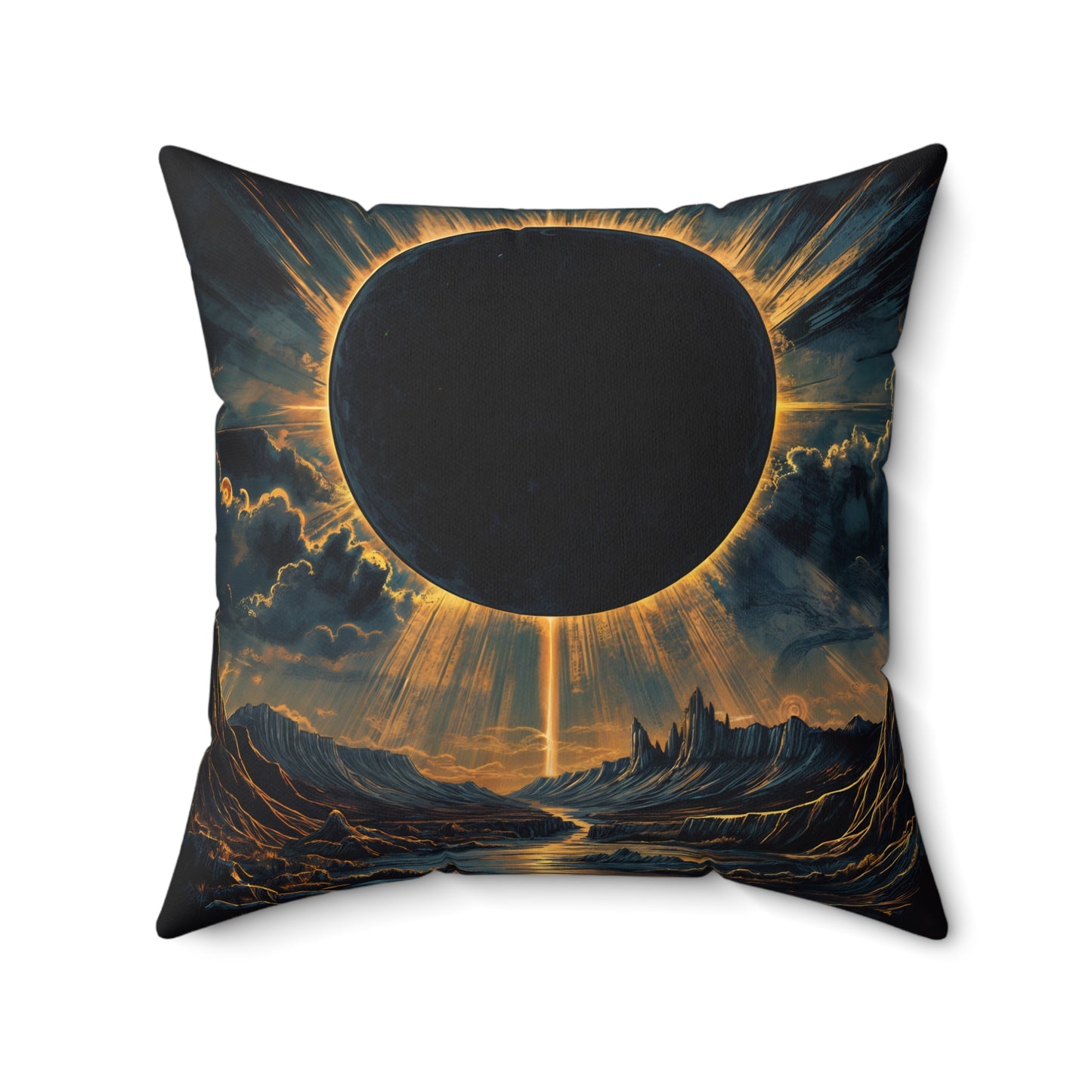 Square Pillow - Meditation 1 - Variant B