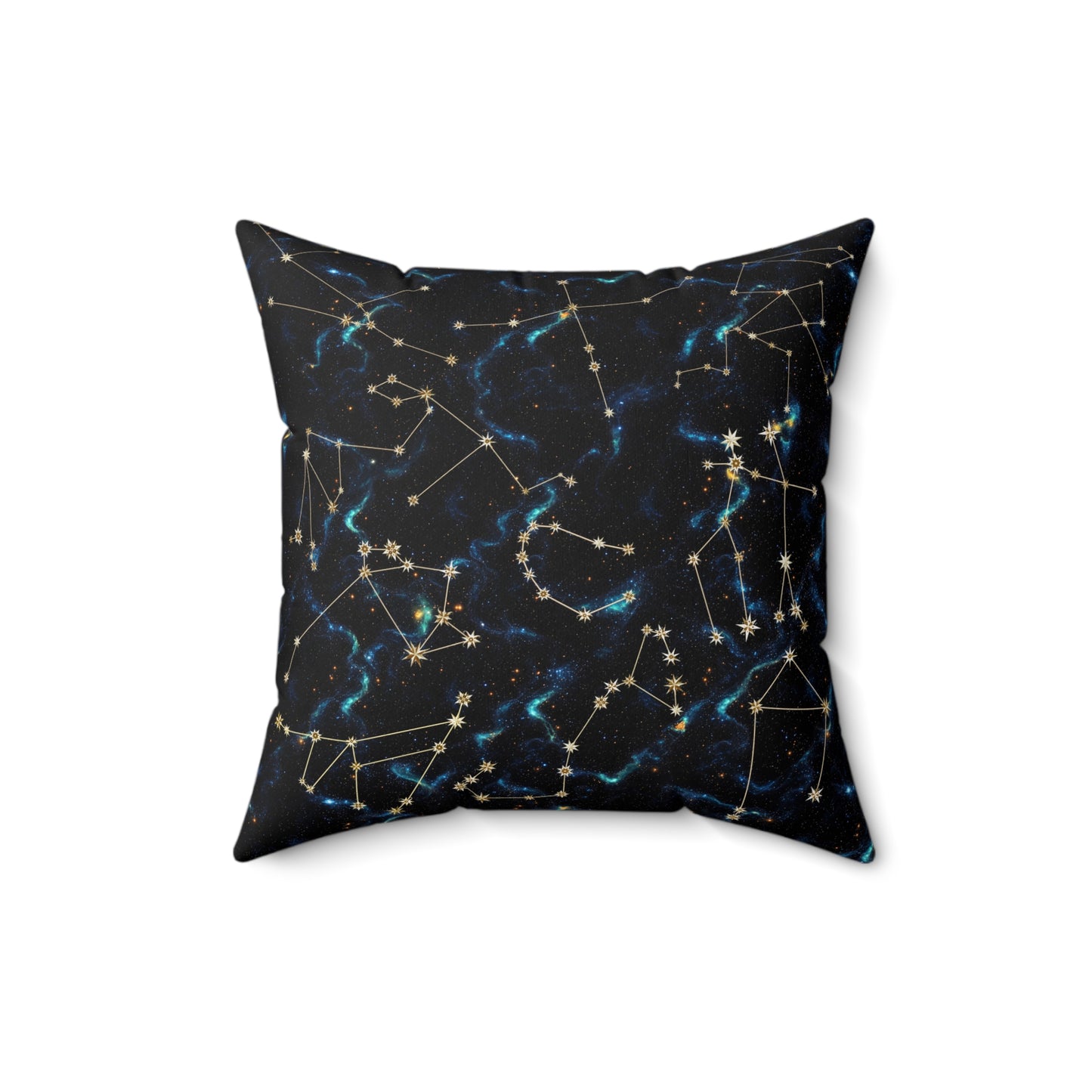 Square Pillow - Zodiac Galaxies