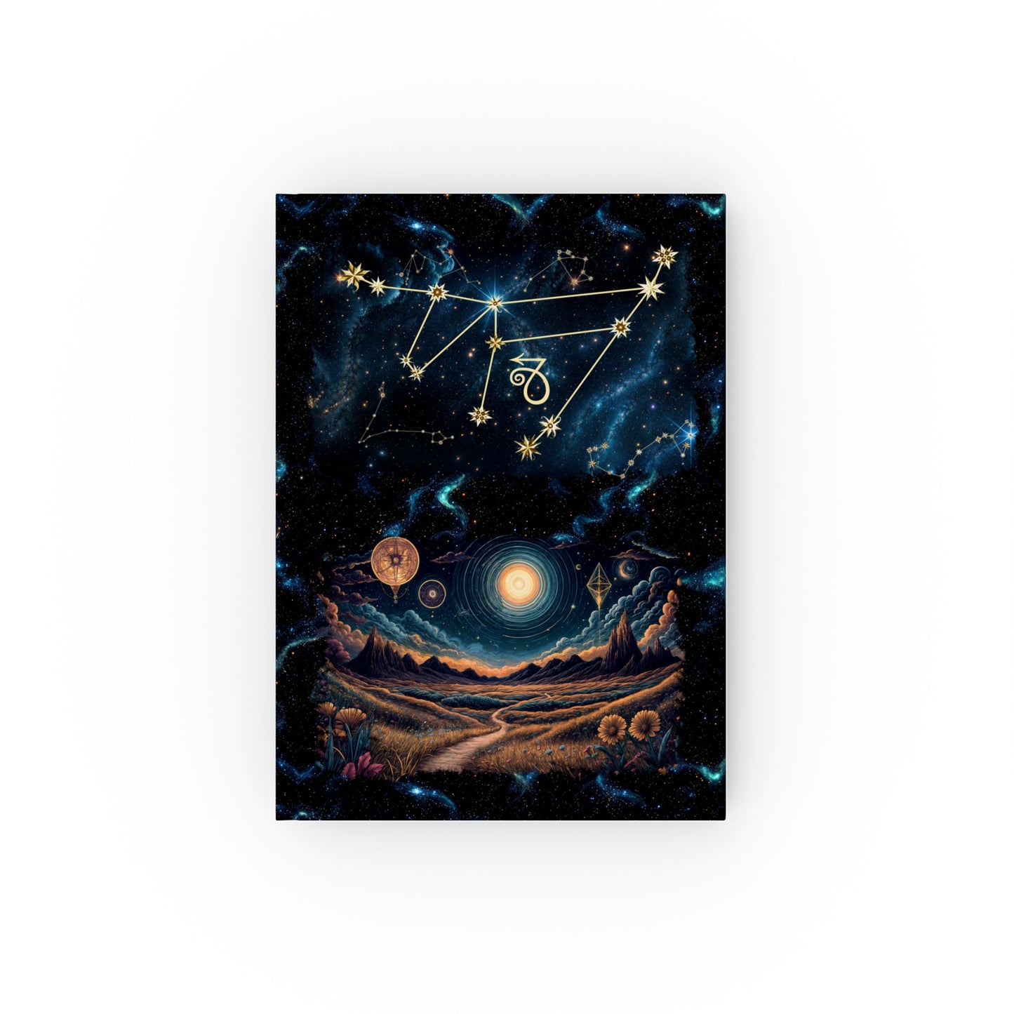 Hard Backed Journal - Meditation 1 - Galaxies