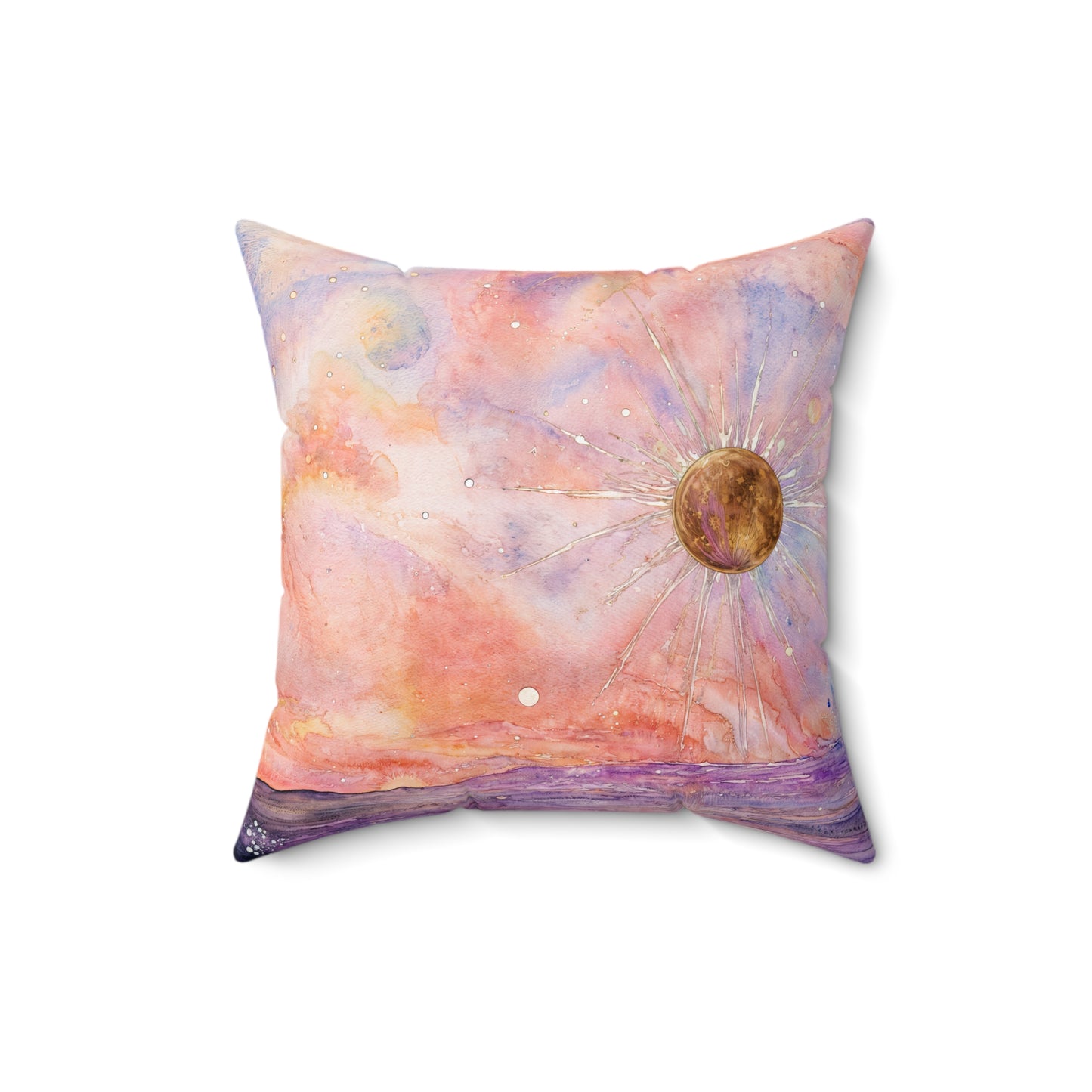 Square Pillow - Meditation 3 - Variant C