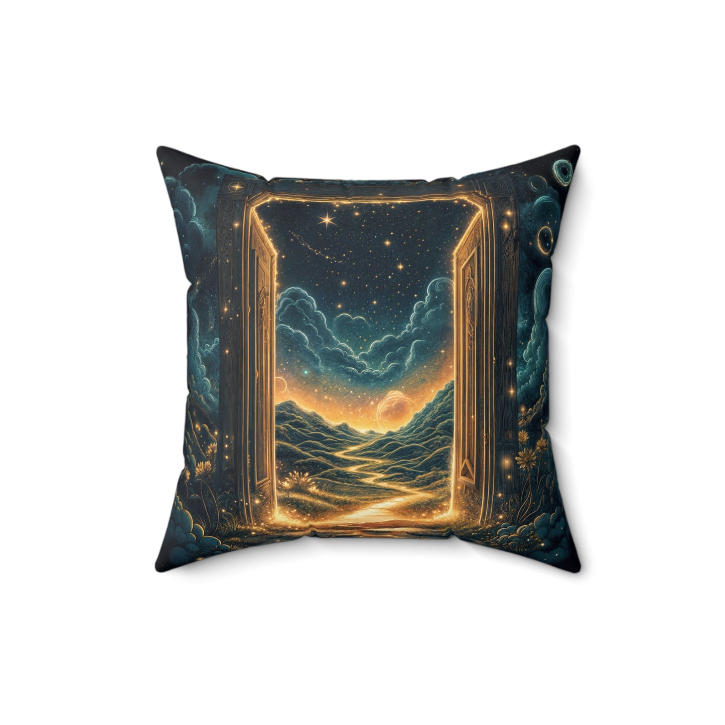 Square Pillow - Meditation 2 - Variant A