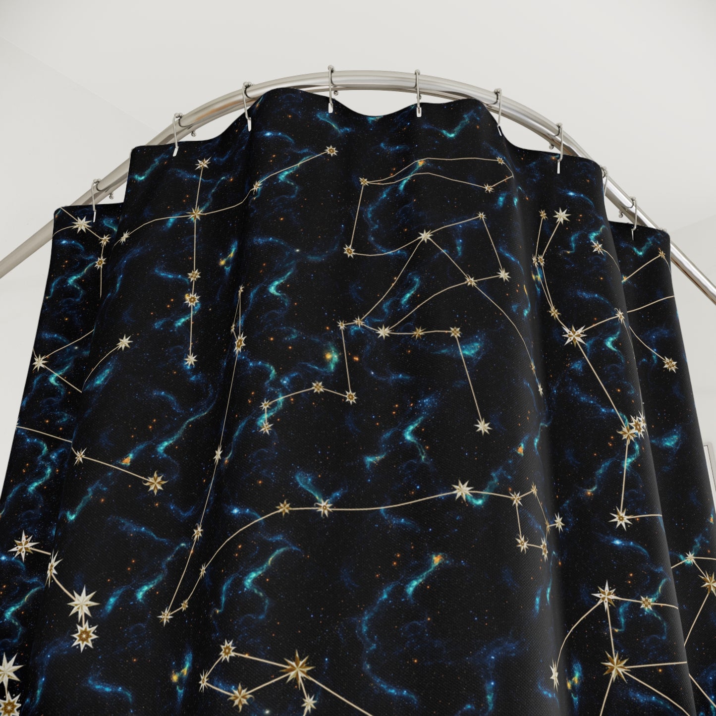 Shower Curtains - Zodiac Galaxies