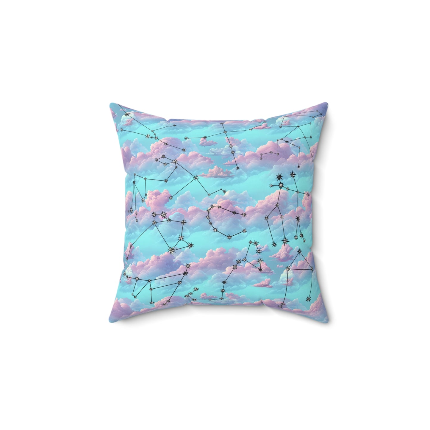 Square Pillow - Zodiac Clouds