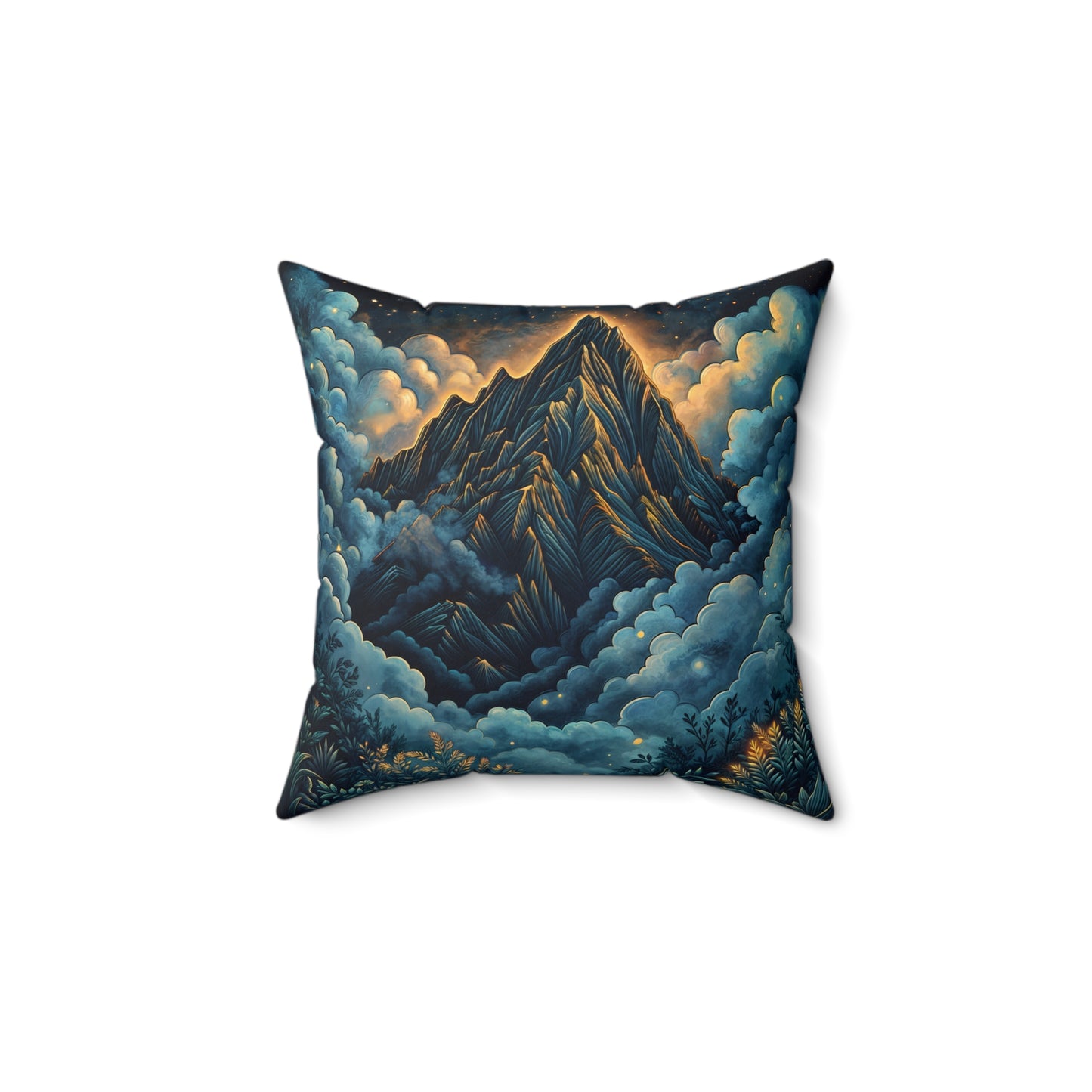 Square Pillow - Meditation 1 - Variant A
