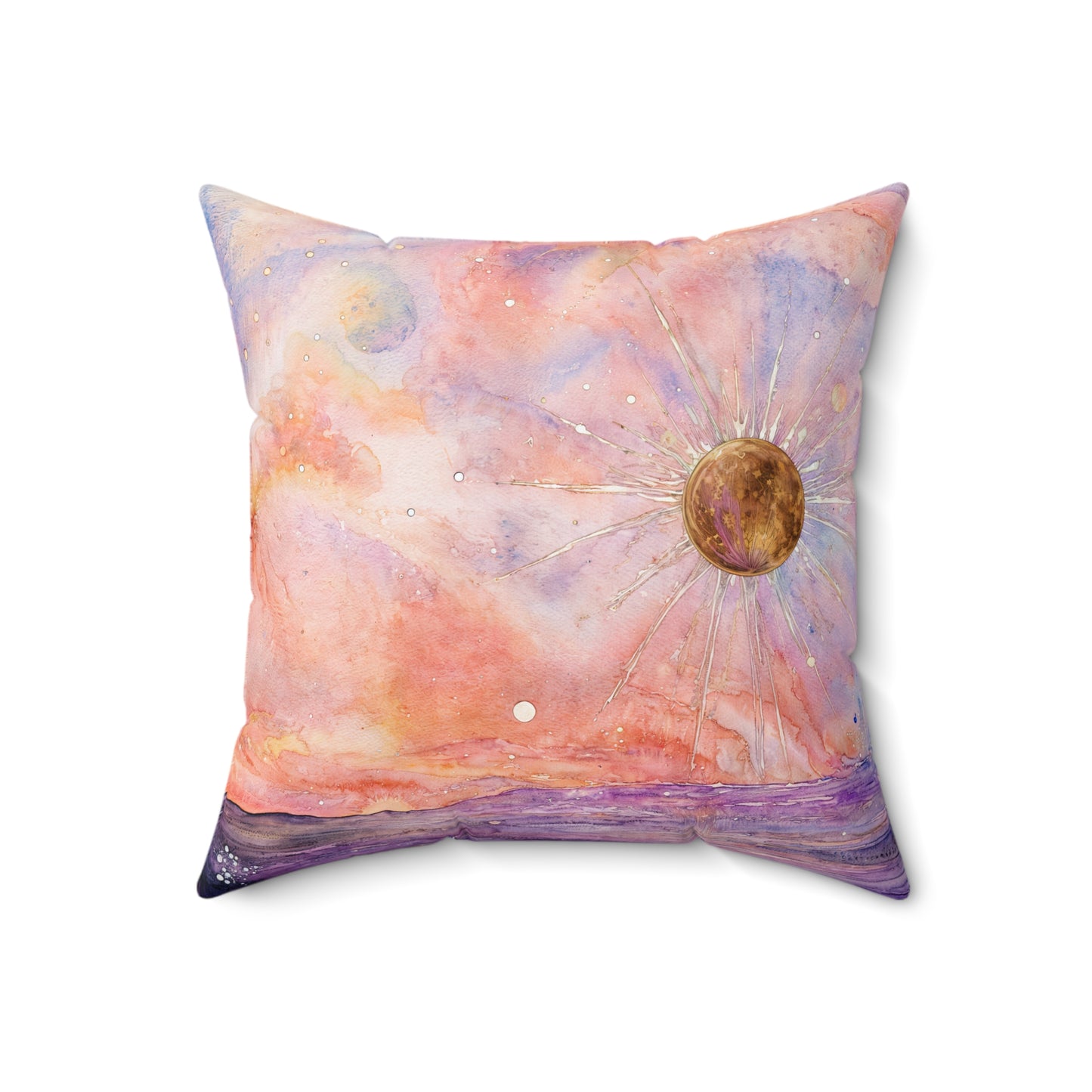 Square Pillow - Meditation 3 - Variant C