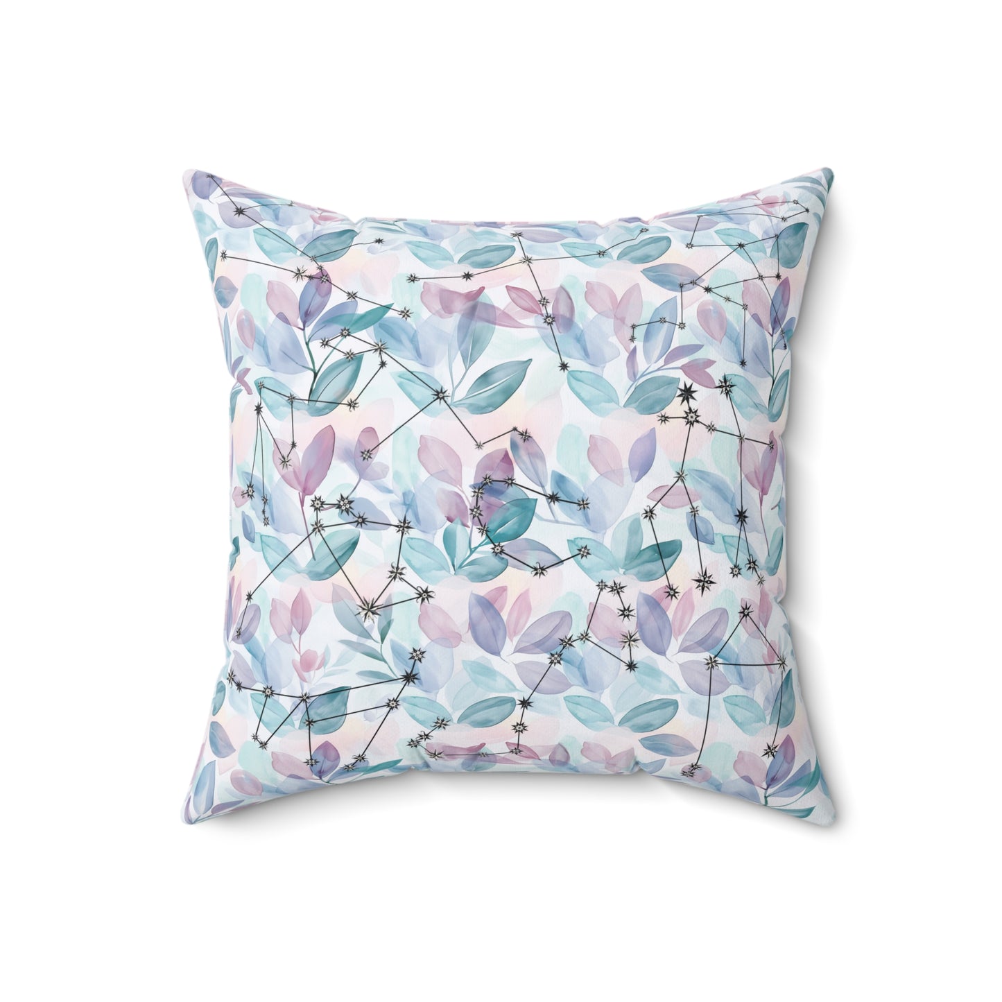 Square Pillow - Zodiac Leaves