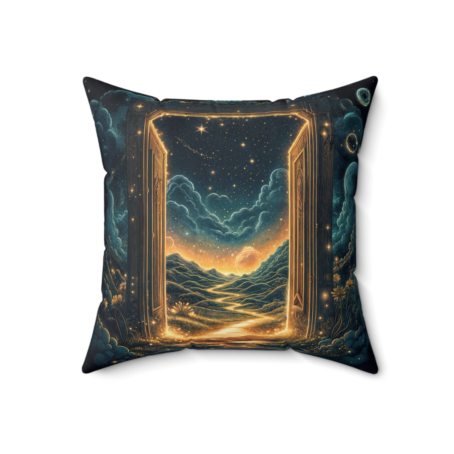 Square Pillow - Meditation 2 - Variant A
