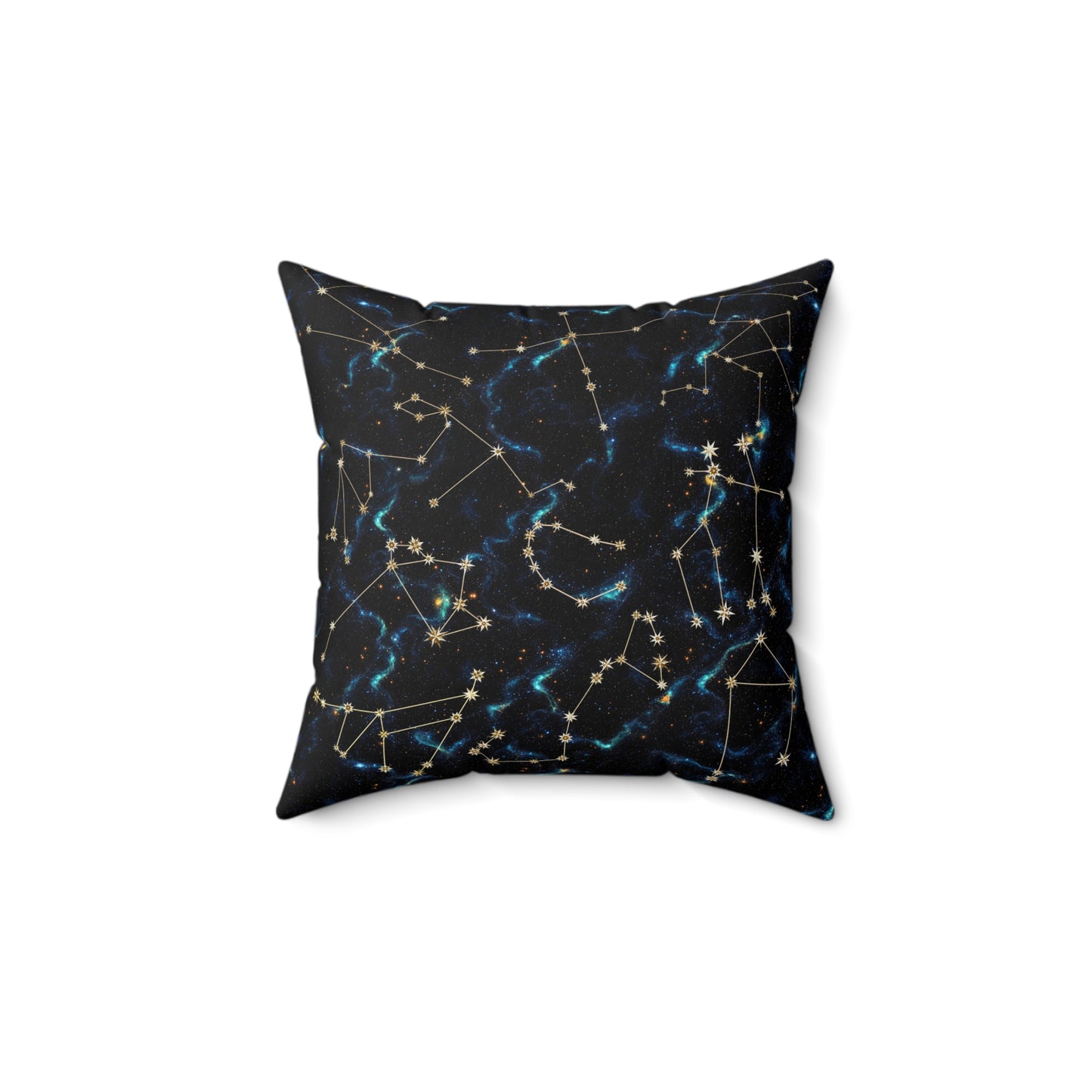 Square Pillow - Zodiac Galaxies