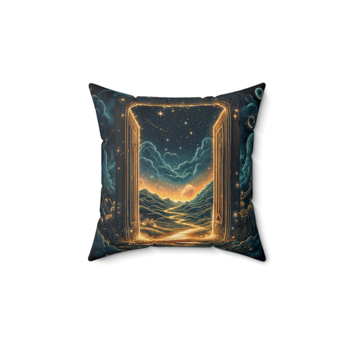 Square Pillow - Meditation 2 - Variant A