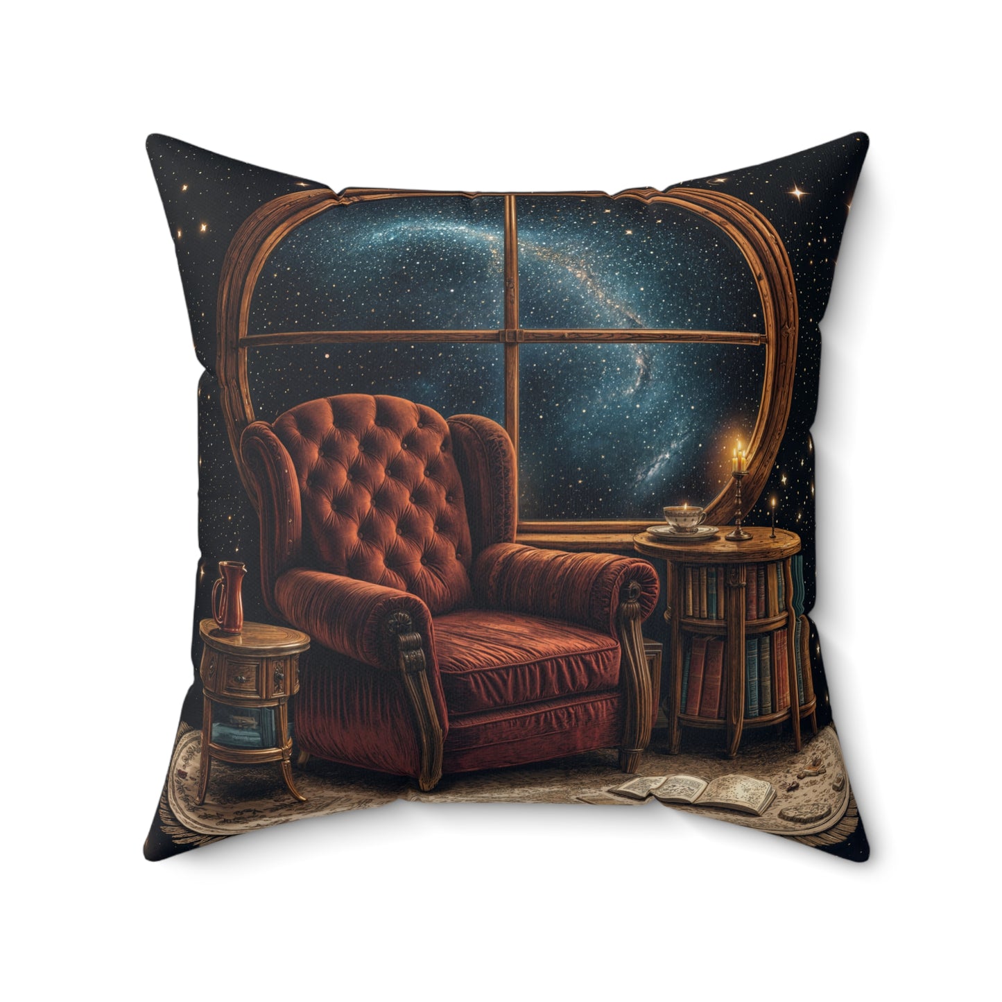 Square Pillow - Meditation 2 - Variant A