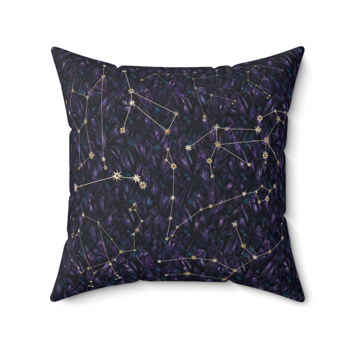 Square Pillow - Zodiac Crystals