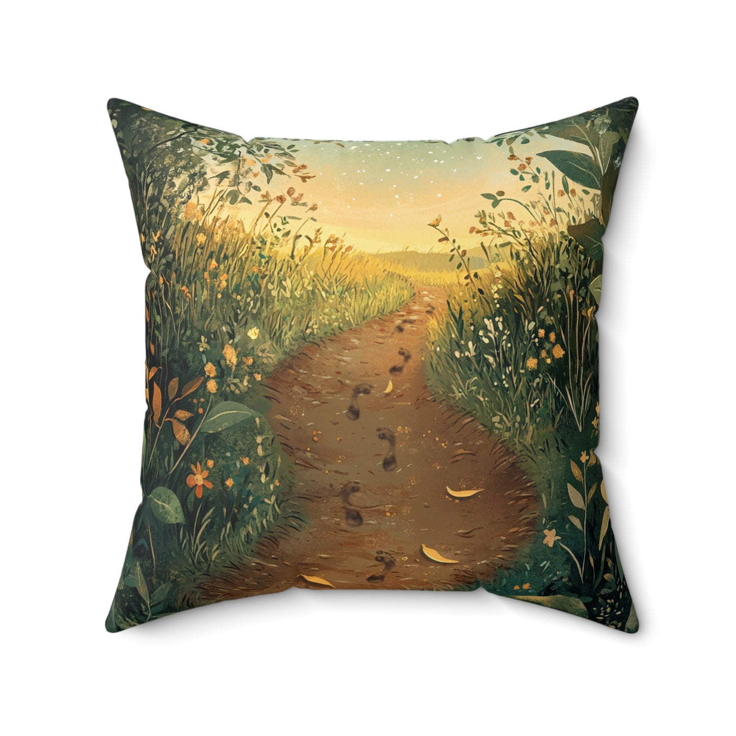 Square Pillow - Meditation 2 - Variant C