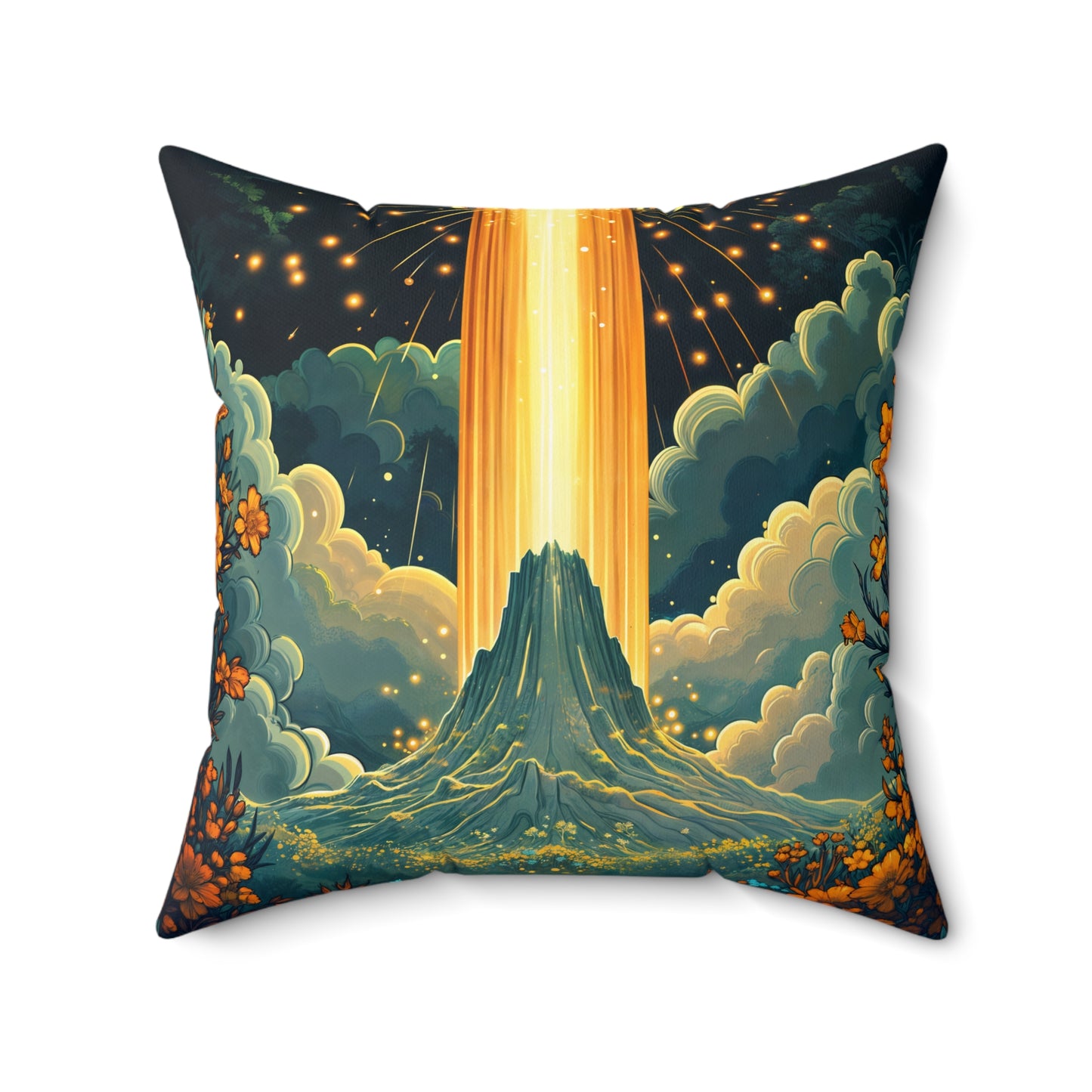Square Pillow - Meditation 1 - Variant C