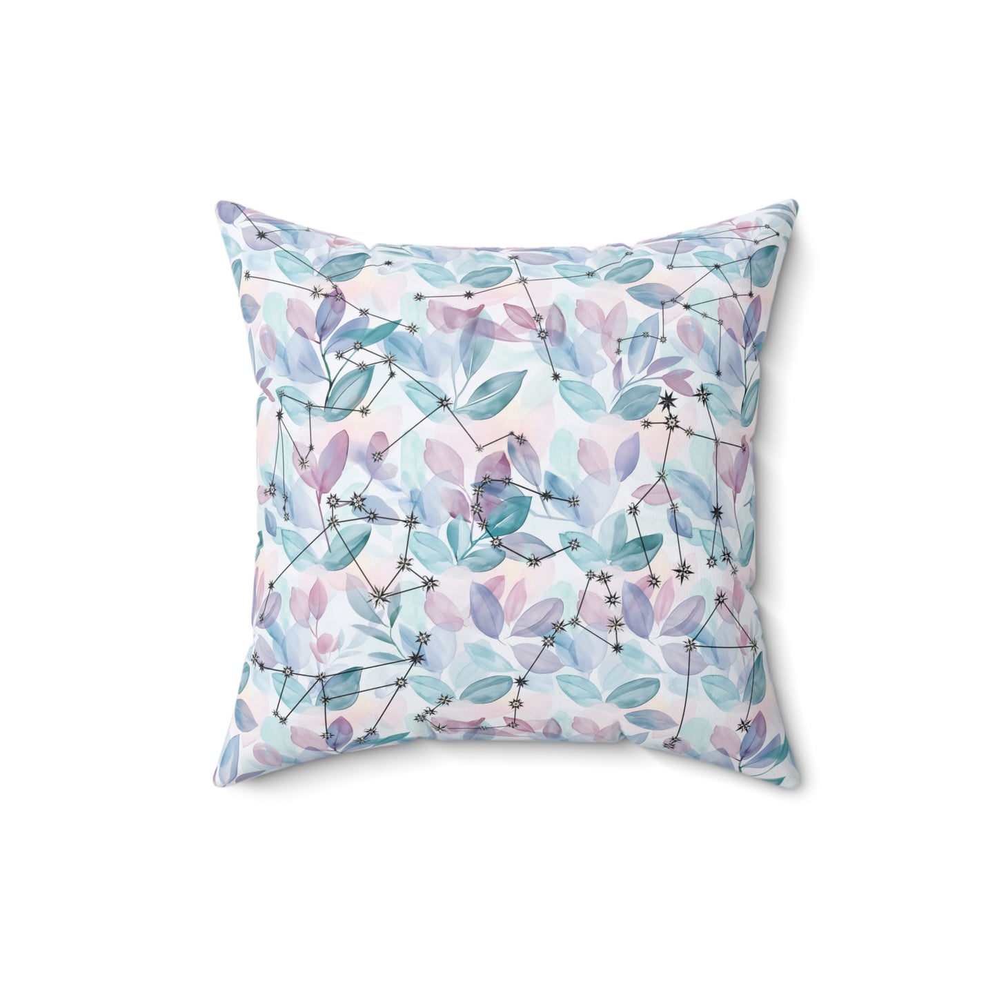 Square Pillow - Zodiac Leaves