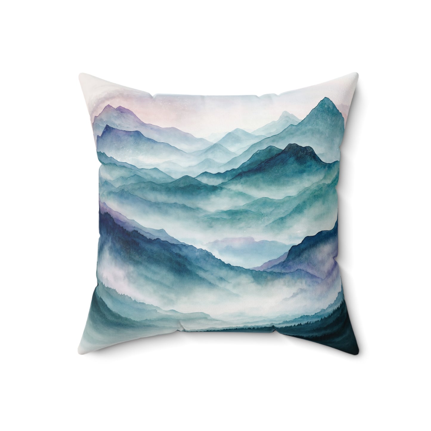Square Pillow - Meditation 3 - Variant C