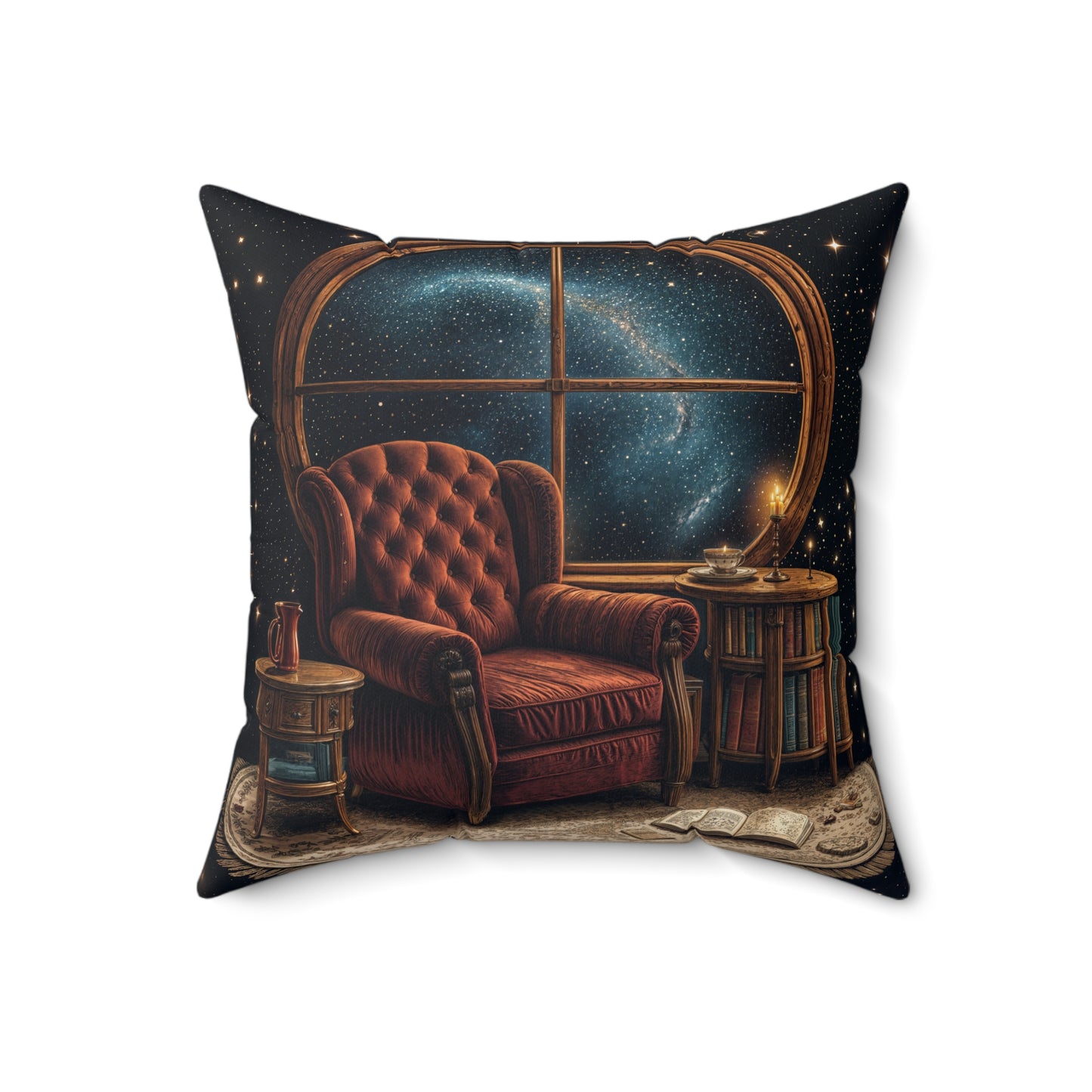 Square Pillow - Meditation 2 - Variant A