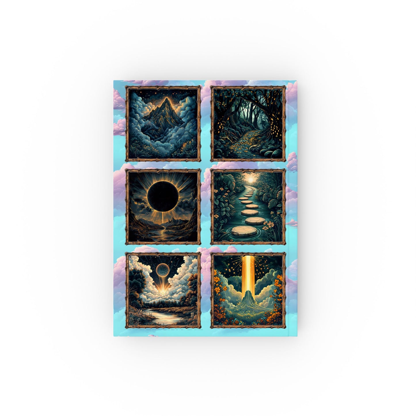 Hard Backed Journal - Meditation 1 - Clouds