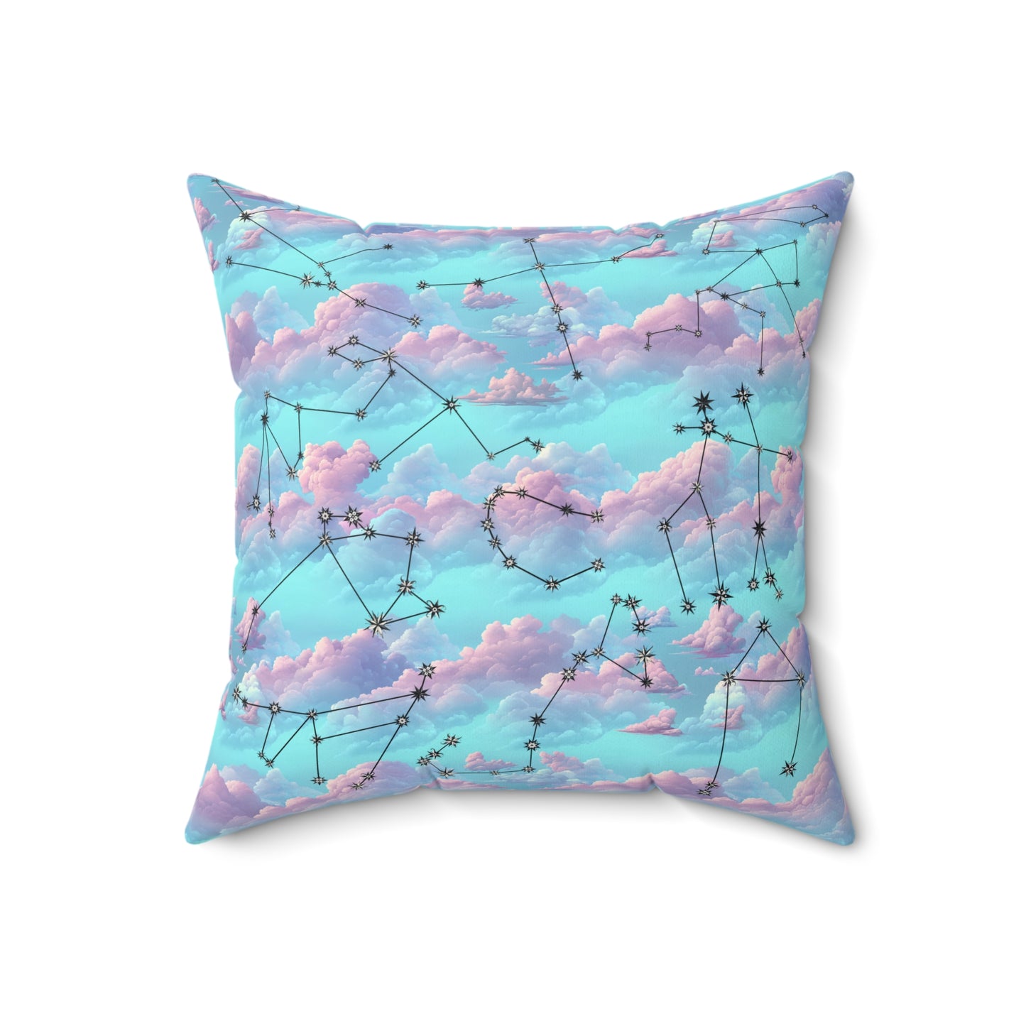 Square Pillow - Zodiac Clouds