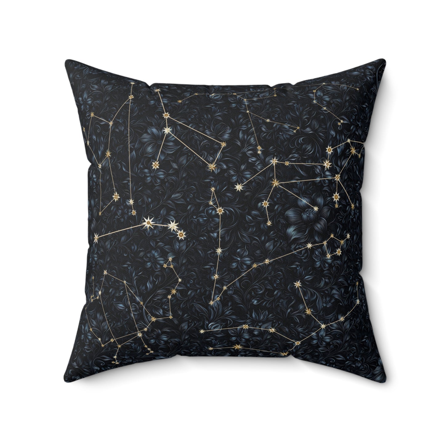 Square Pillow - Zodiac Flowers