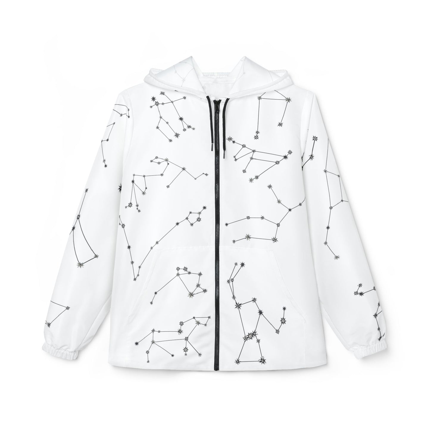 Windbreaker Jacket - Zodiac - White