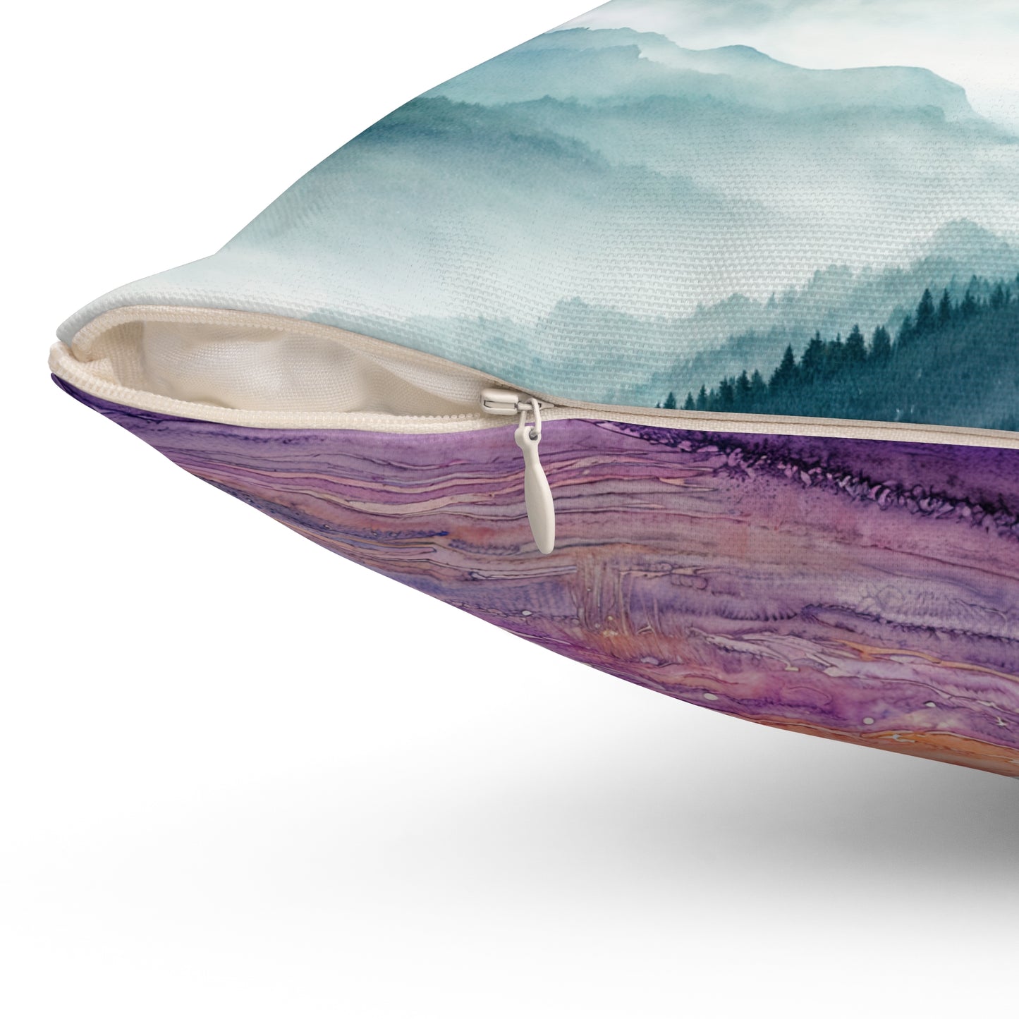 Square Pillow - Meditation 3 - Variant C