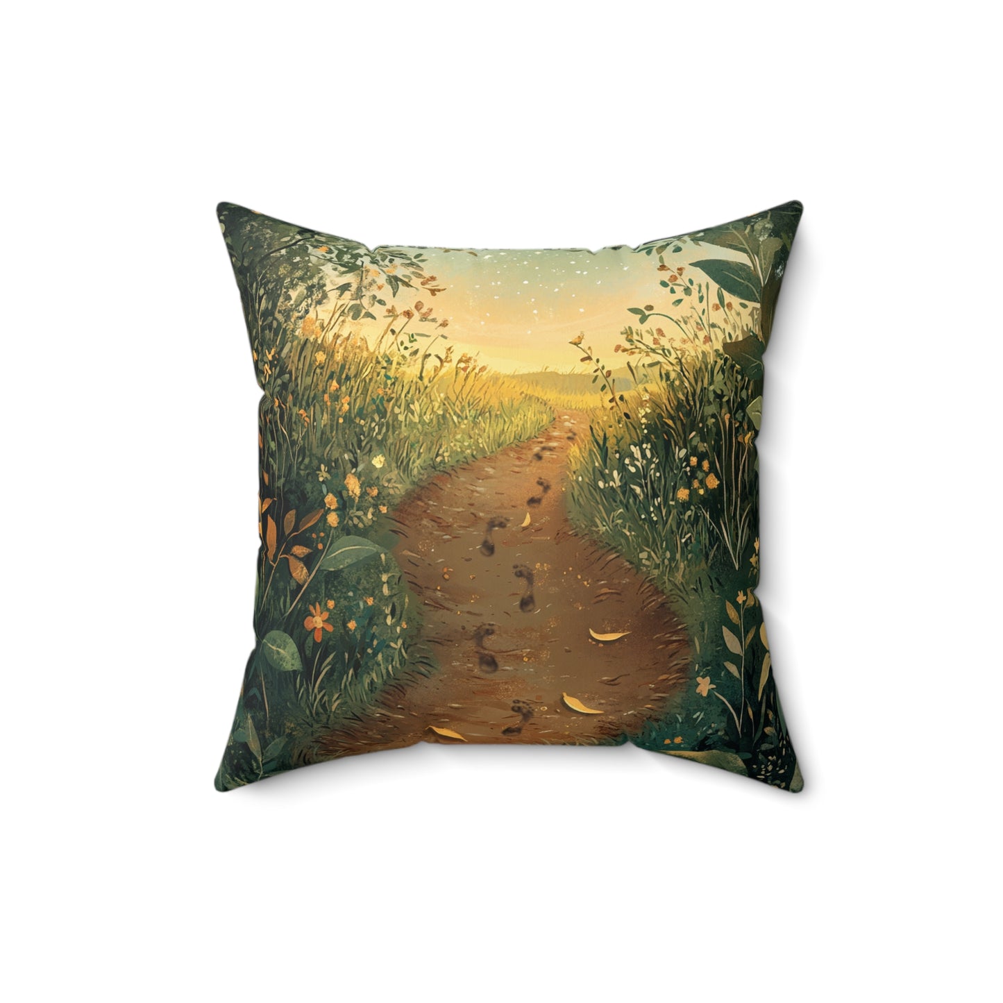 Square Pillow - Meditation 2 - Variant C