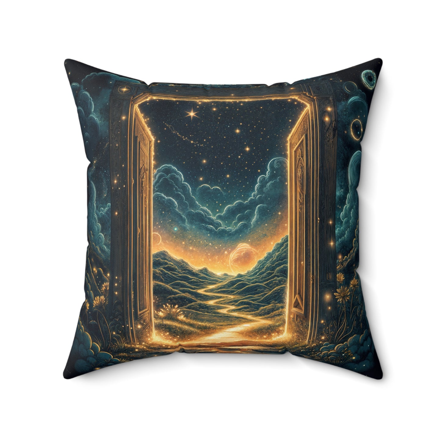 Square Pillow - Meditation 2 - Variant A