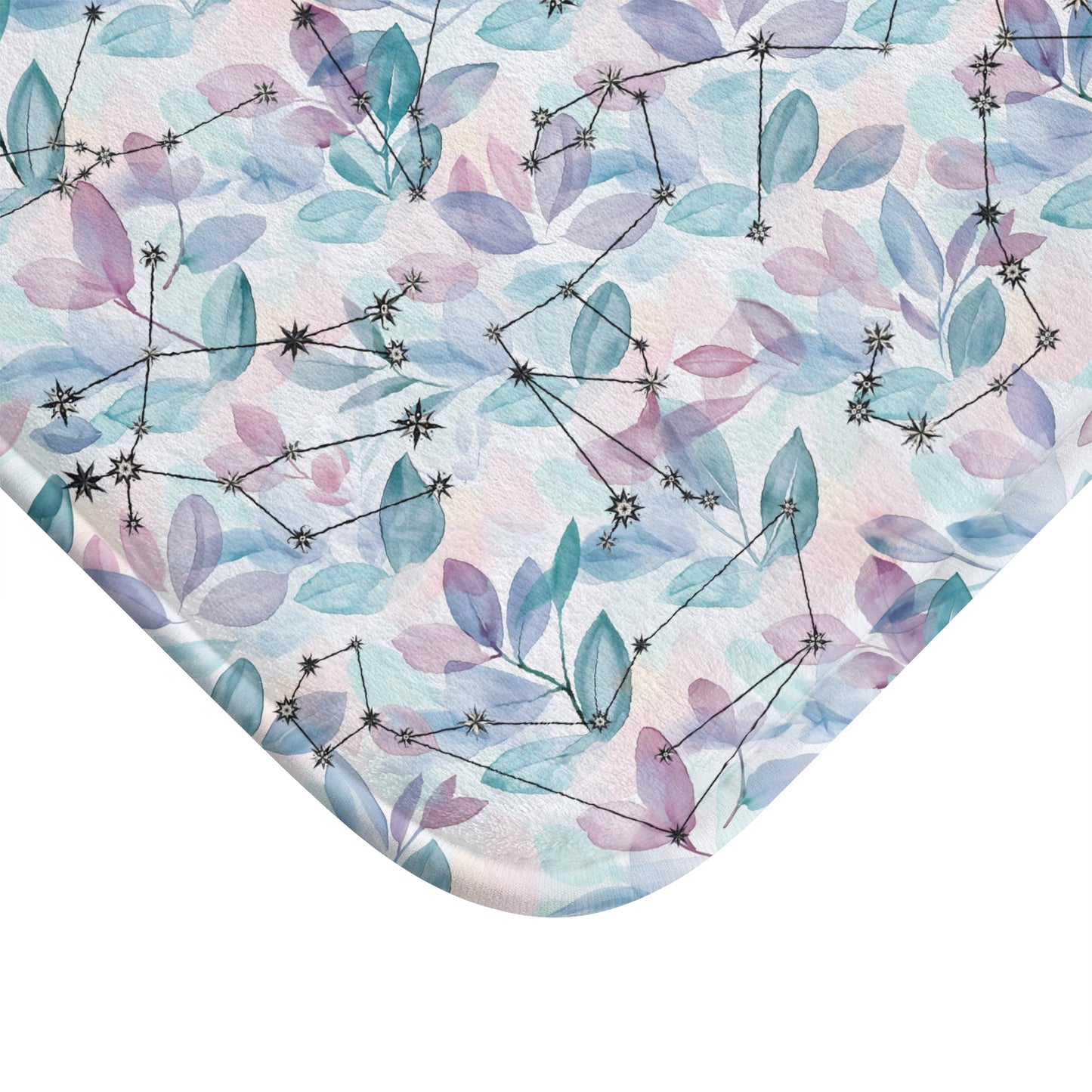 Bath Mat - Zodiac Leaves