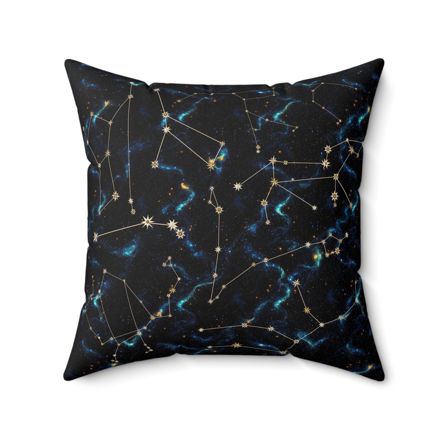 Square Pillow - Zodiac Galaxies