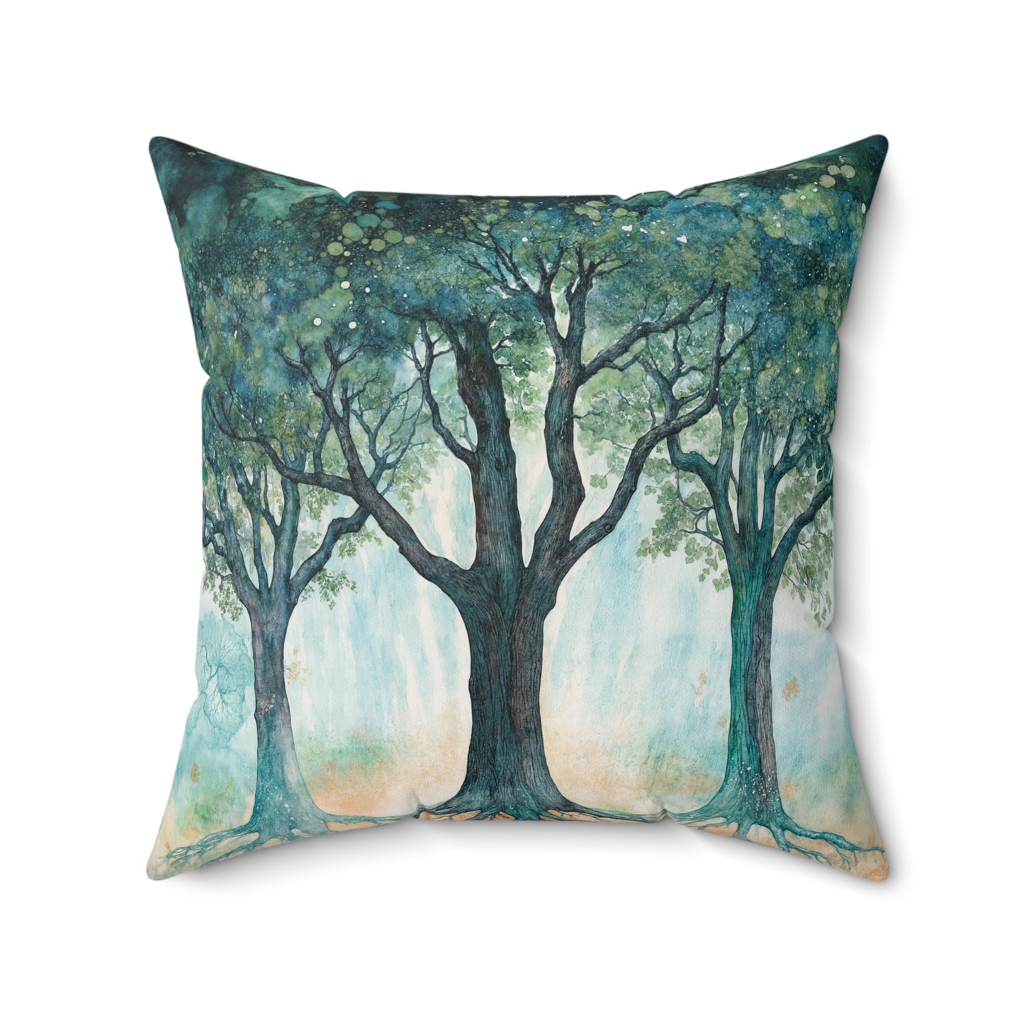 Square Pillow - Meditation 3 - Variant B